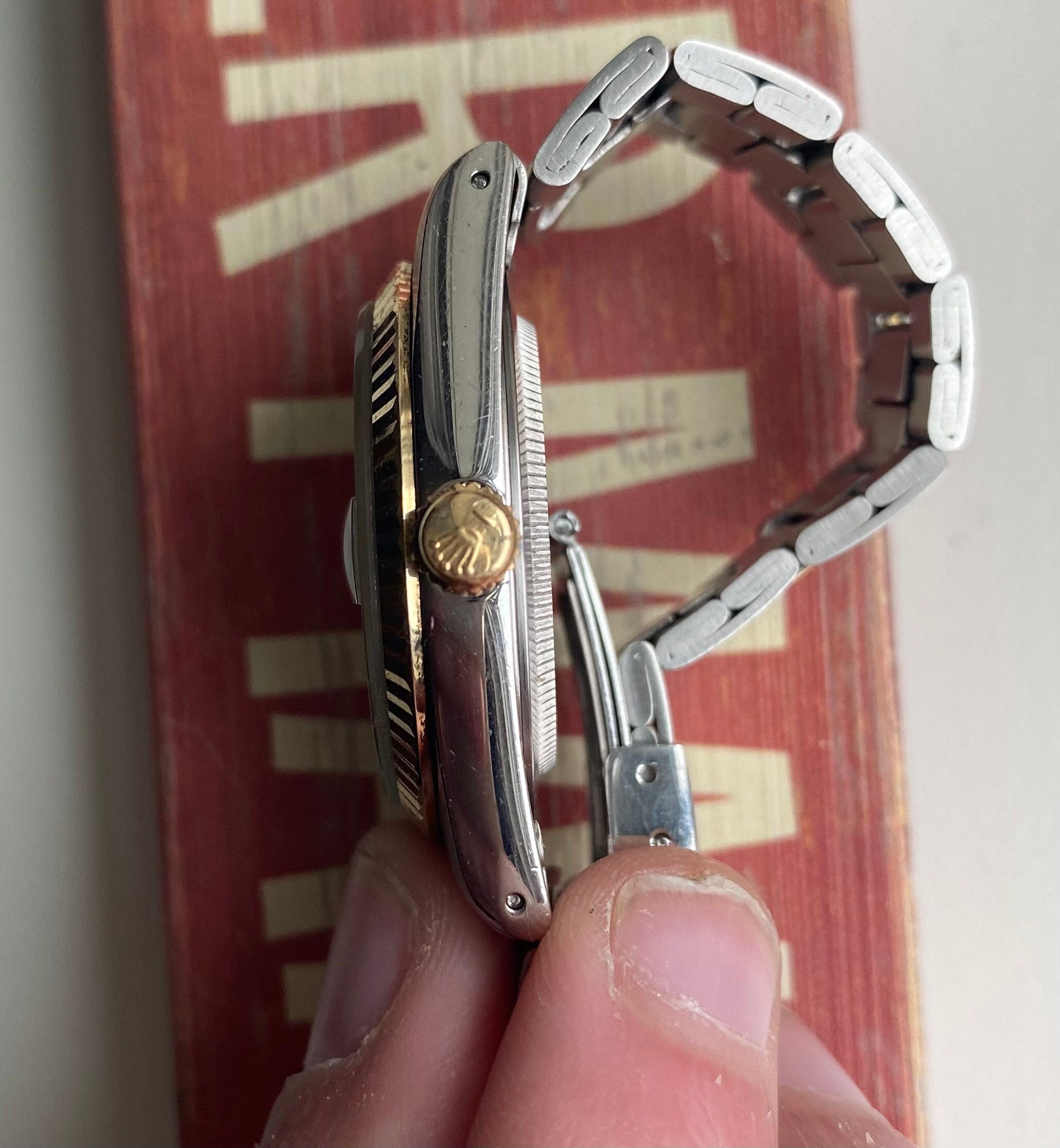 Tudor Prince Oysterdate 74033 Two Tone Automatic Blue Dial w/ Box - Papers Watch