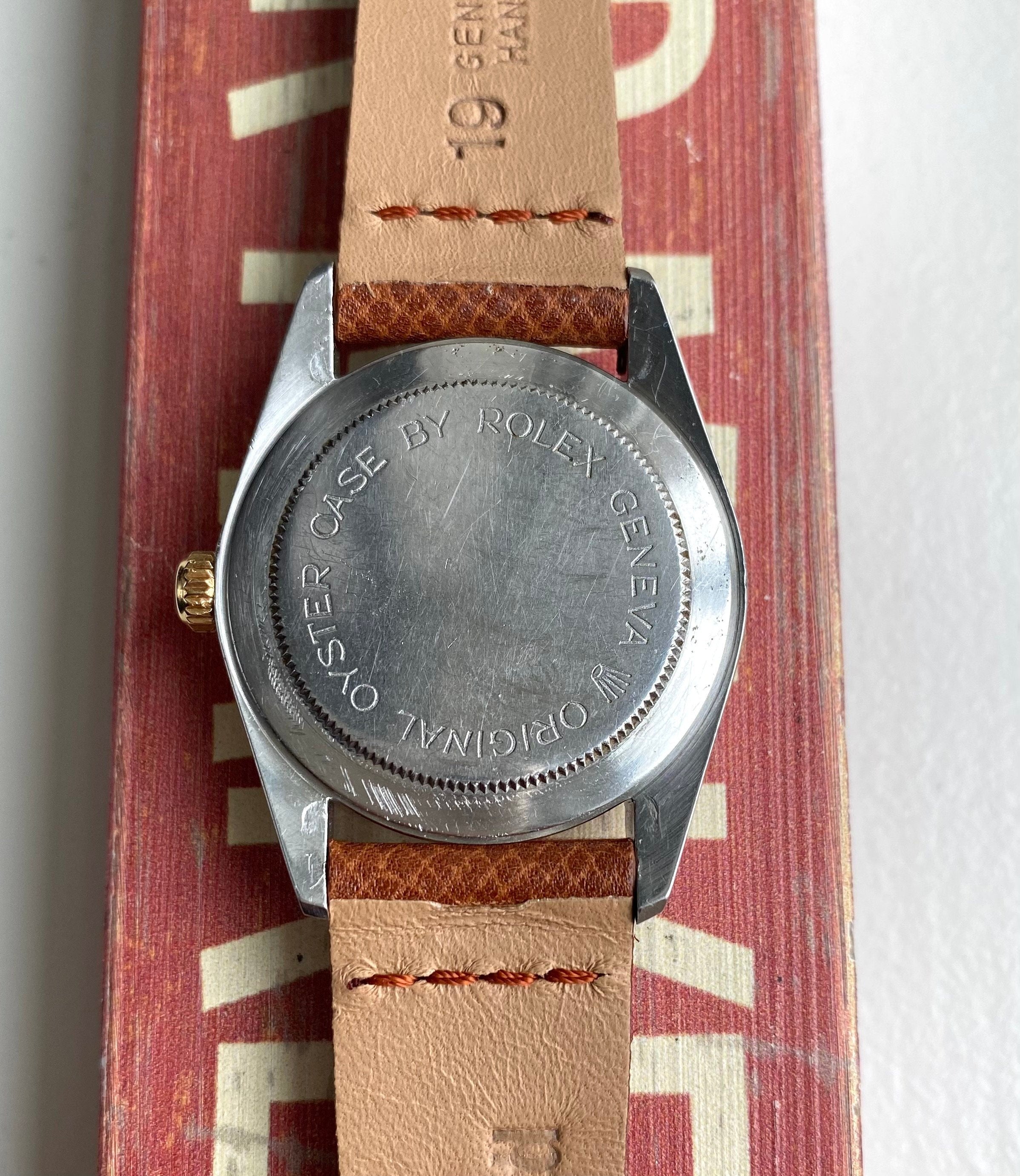 Vintage Tudor Prince Oysterdate Automatic Champagne Dial Quickset Two Tone Watch
