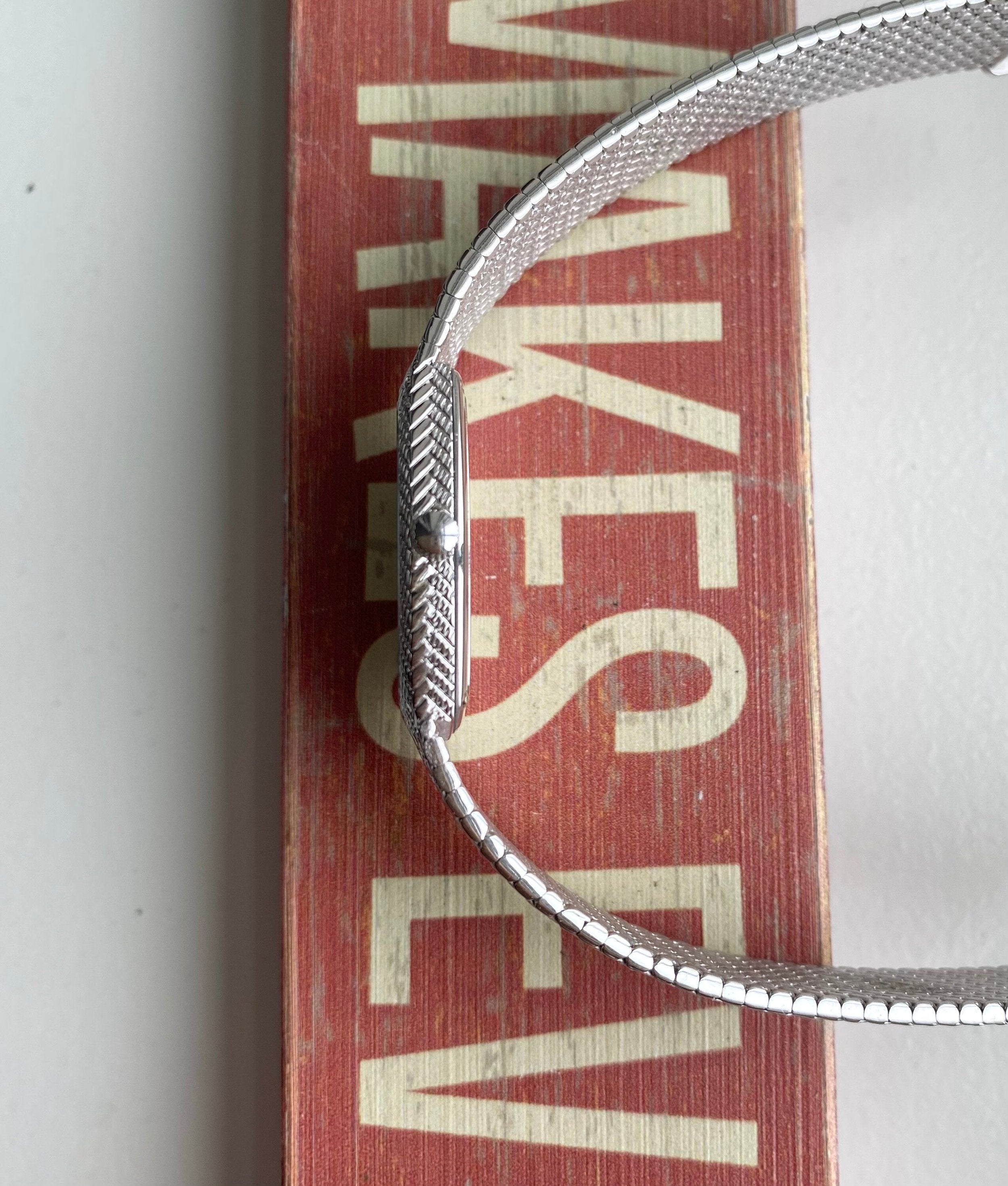 Vintage Audemars Piguet 70s 18K Gold Manual Wind Factory Diamond Dial Watch