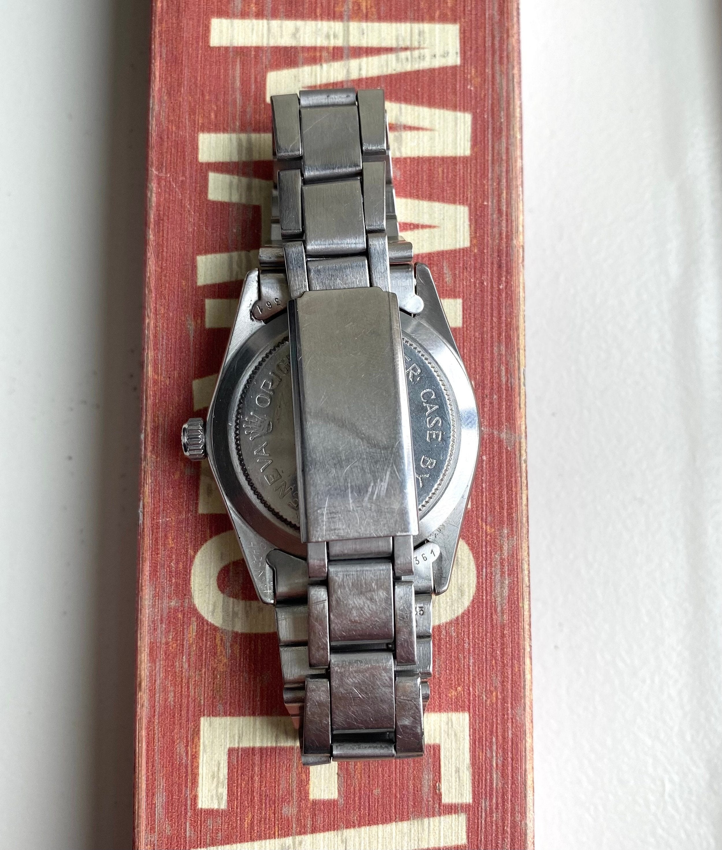 Vintage Tudor Prince Oysterdate 80s Blue Dial Automatic Quickset Date Watch