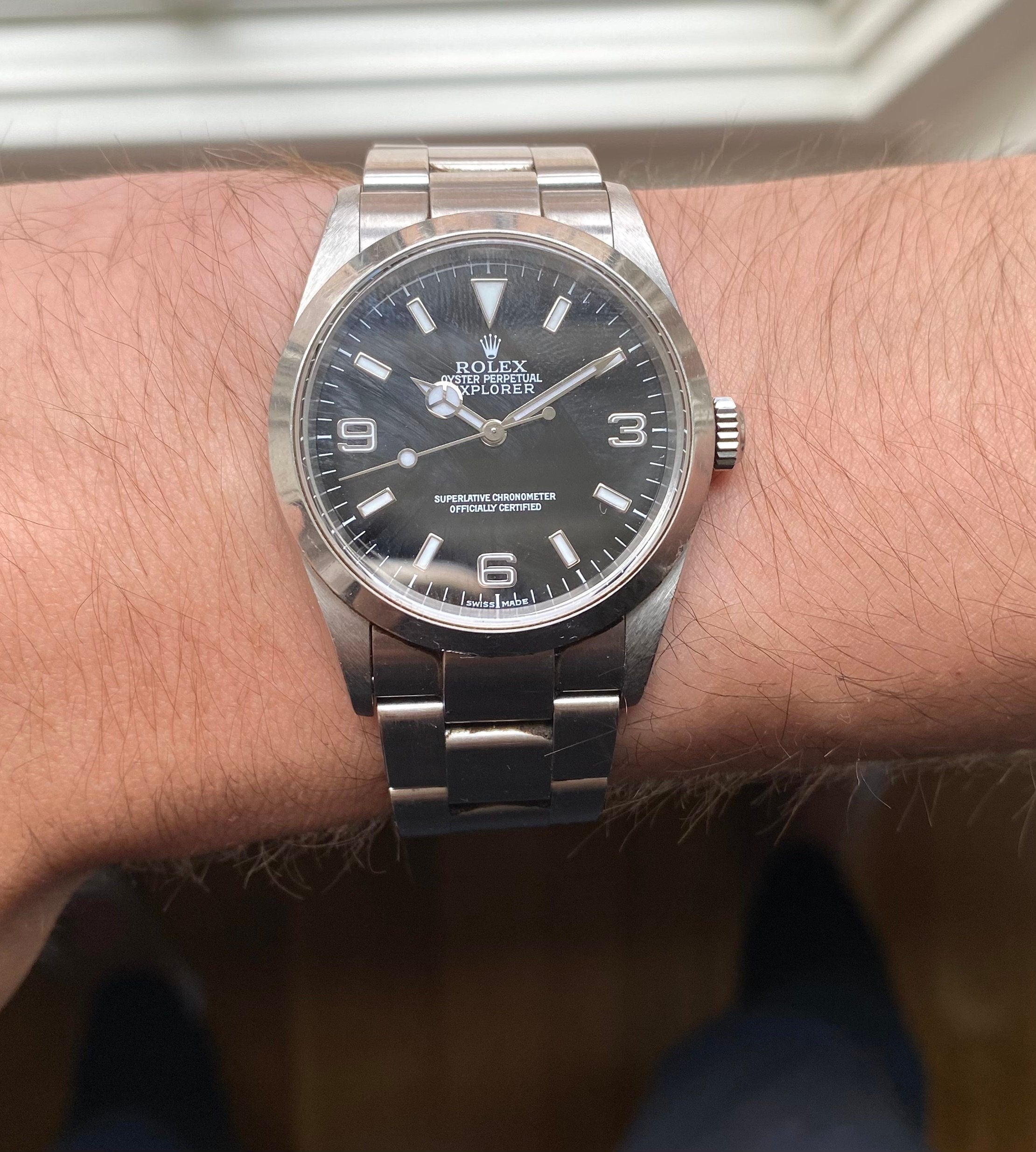 Explorer Reference 114270 2000s Black Dial 36mm Watch