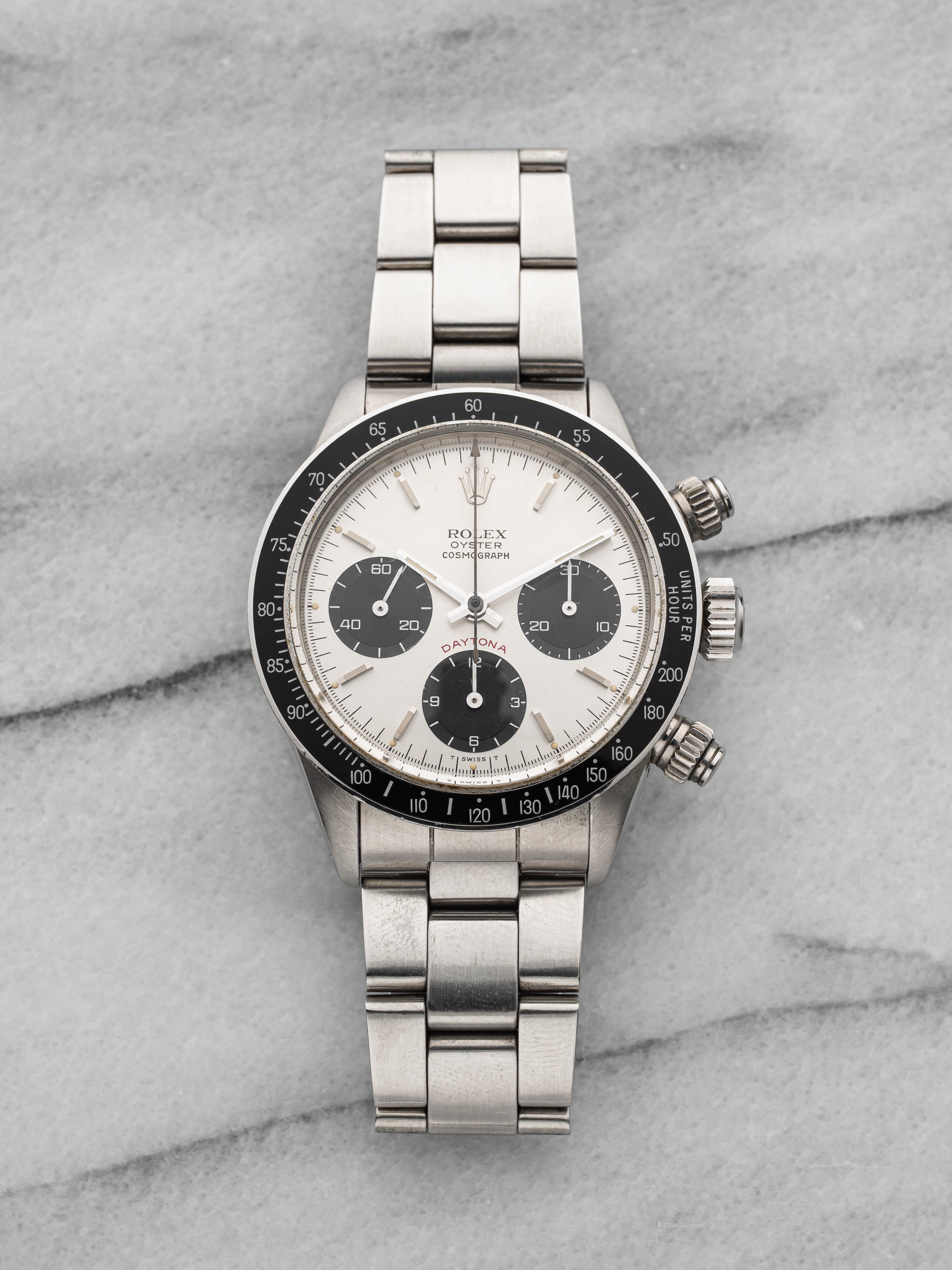 1970s Rolex Cosmograph Daytona 6263 - Stainless Steel, Silver Dial