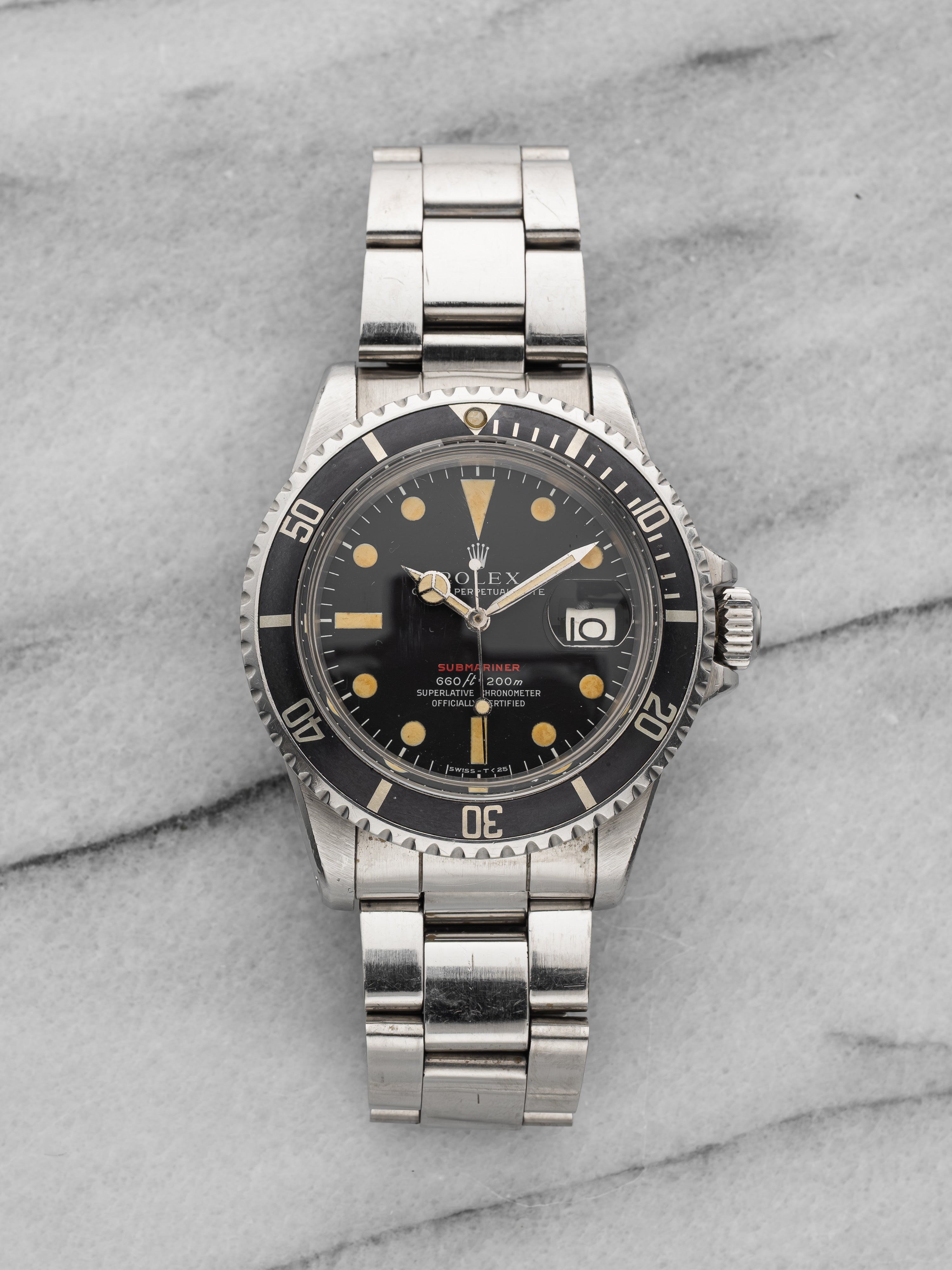 1970s Rolex Submariner Date 1680 - Red Submariner