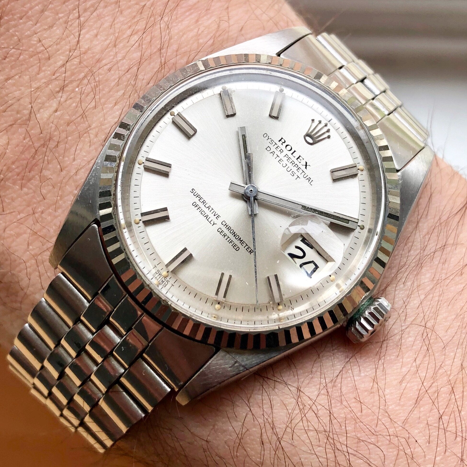 Rolex Datejust — "Wideboy" Dial