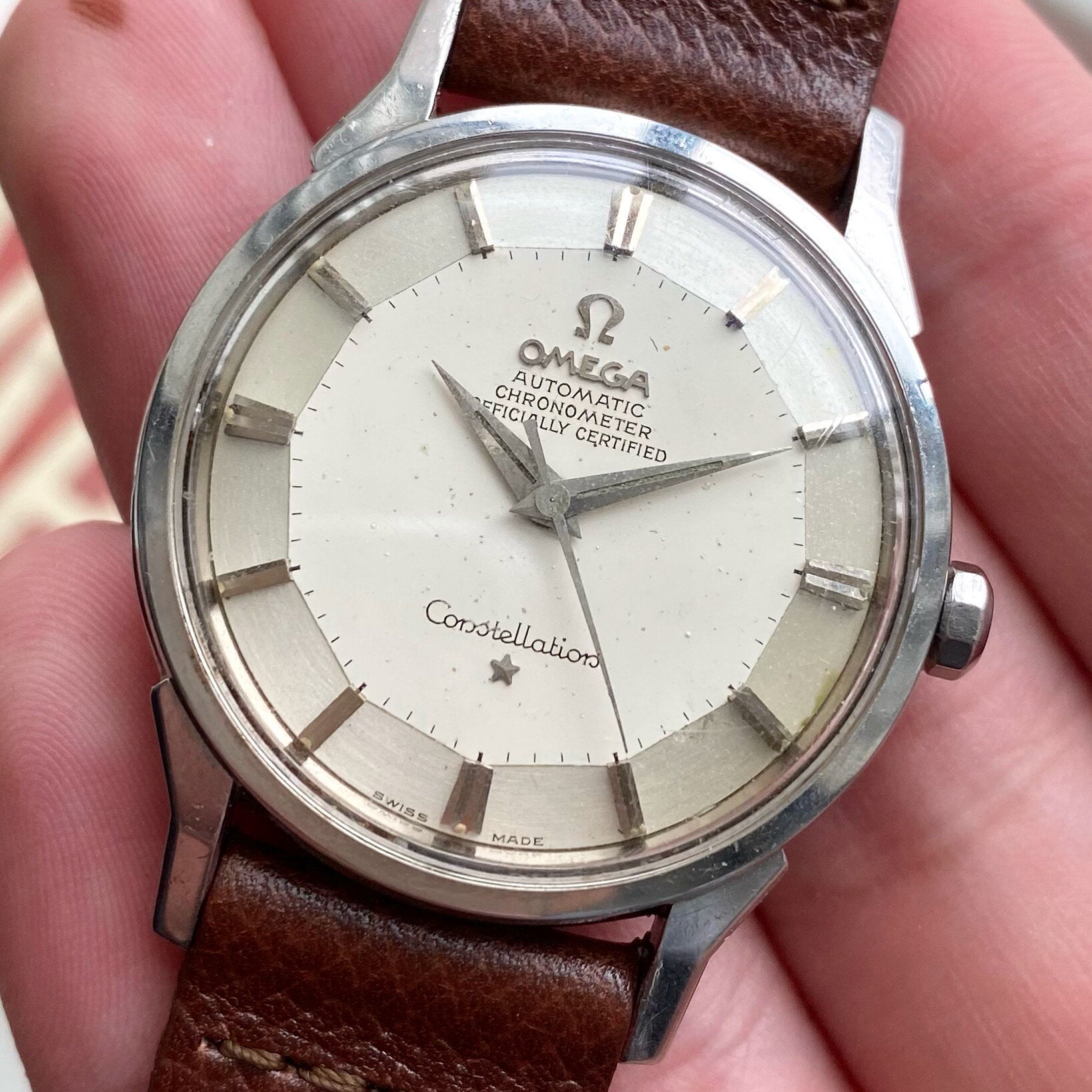 Omega Constellation — Pie Pan