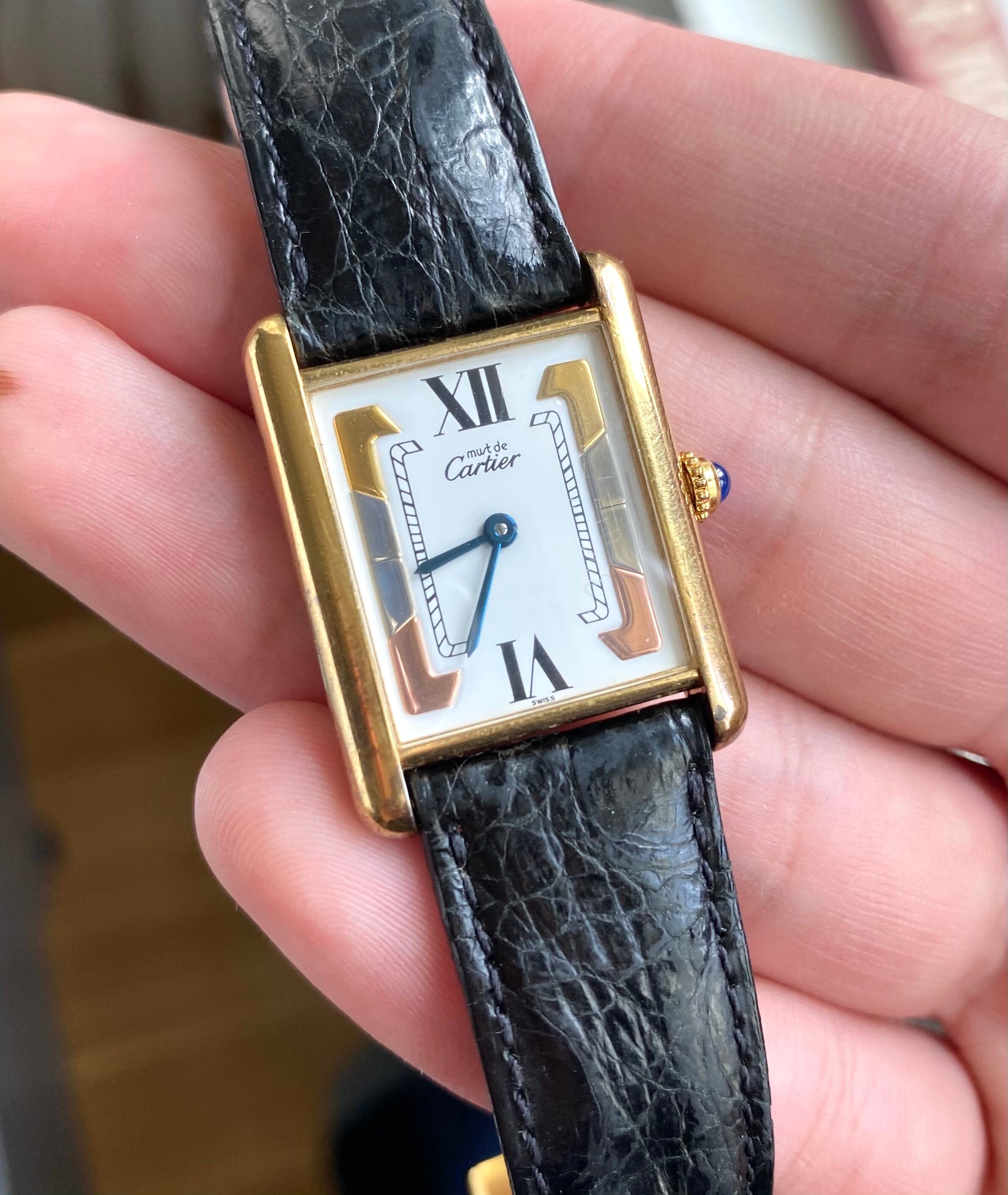 Must de Cartier Tank — Tri-tone Dial