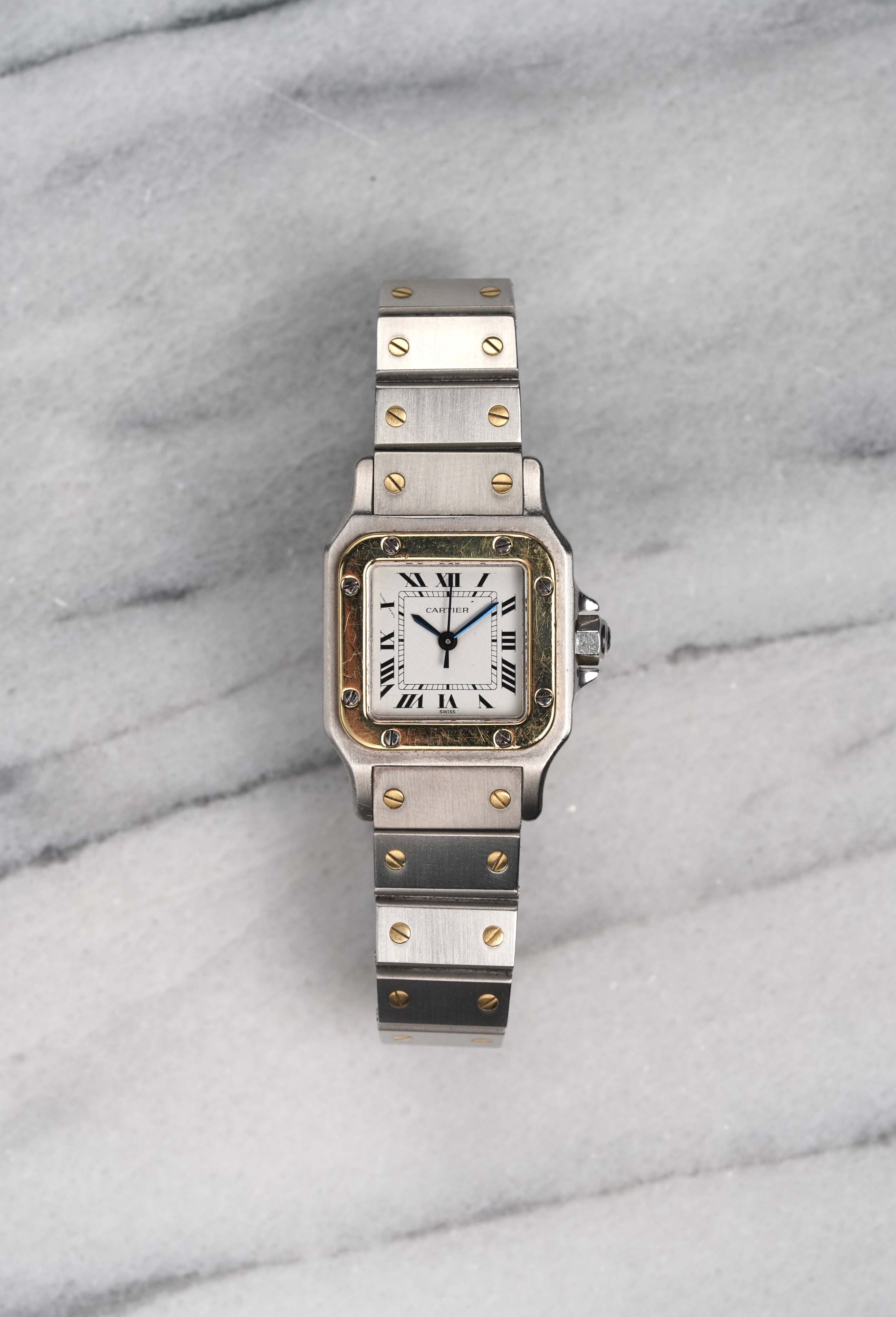 Cartier Santos - Ladies Two Tone.