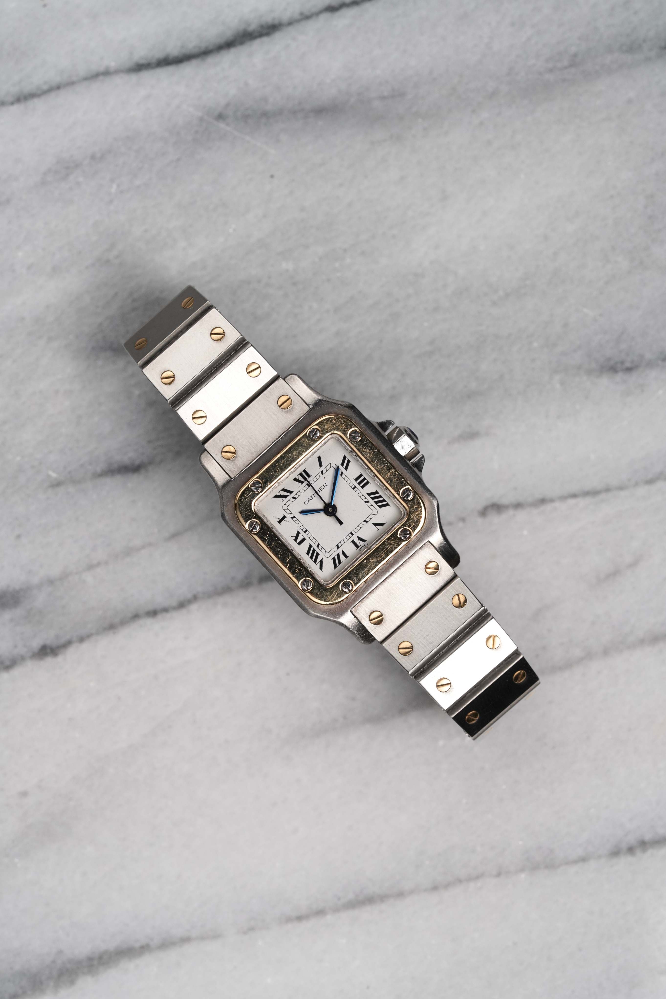 Cartier Santos - Ladies Two Tone.