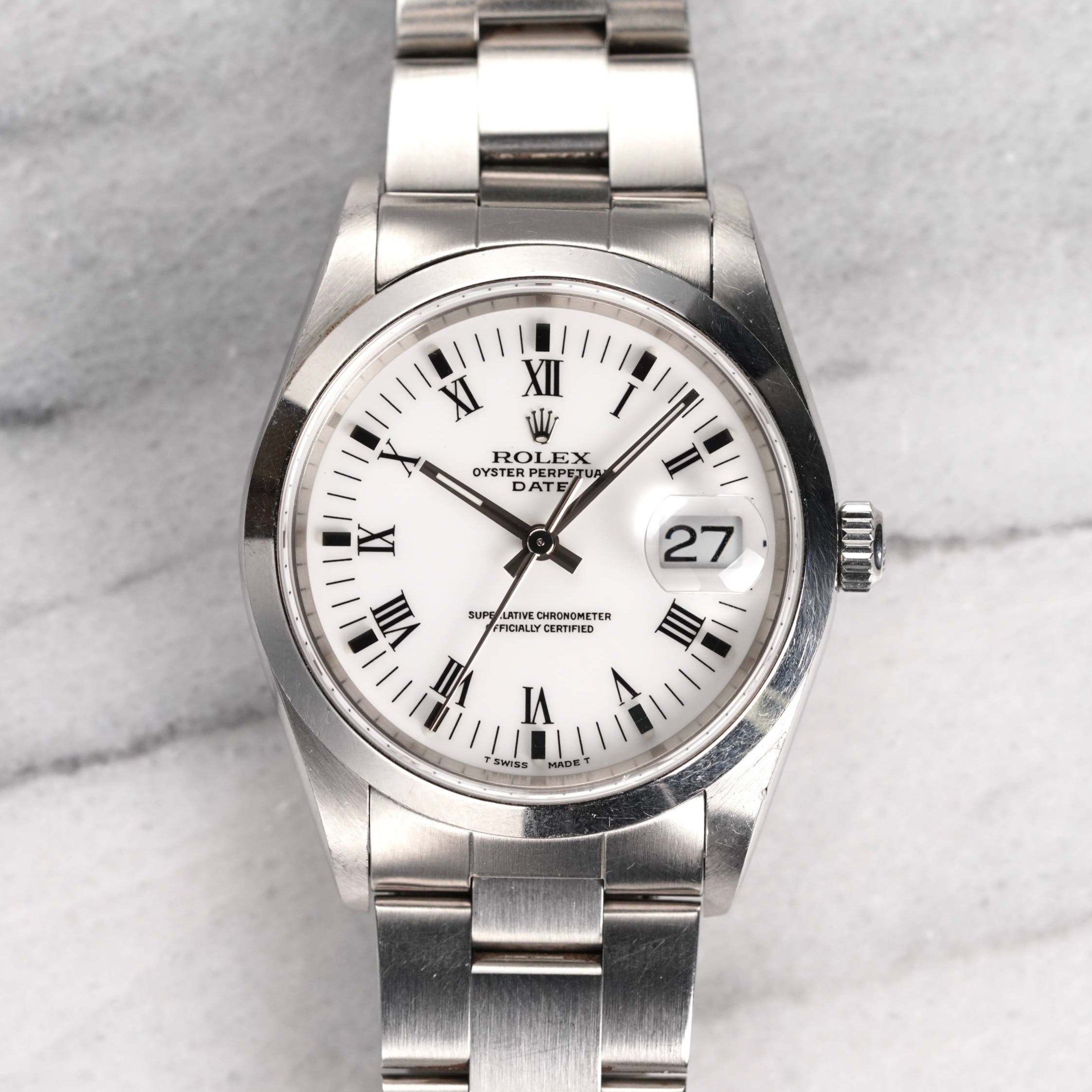 Rolex OP 15200 - White Roman Numerals