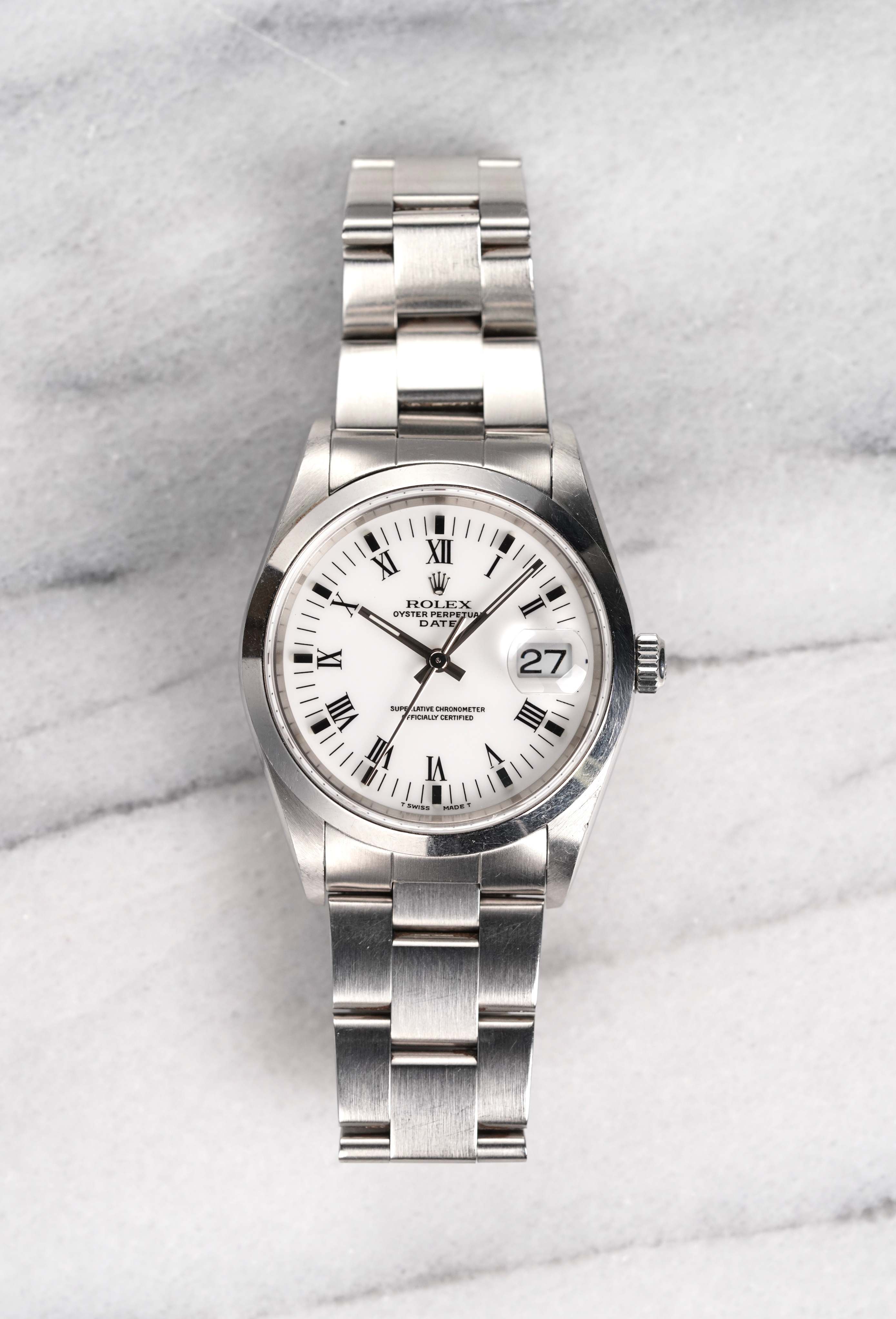 Rolex OP 15200 - White Roman Numerals