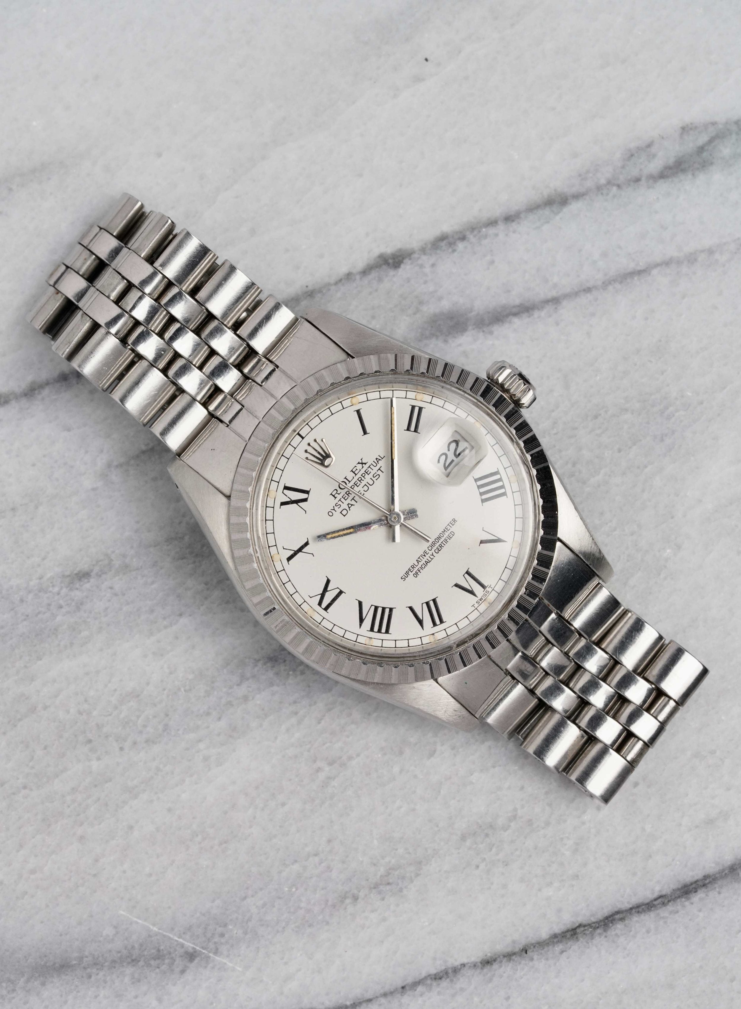 Rolex Datejust 16030 - Buckley Dial.