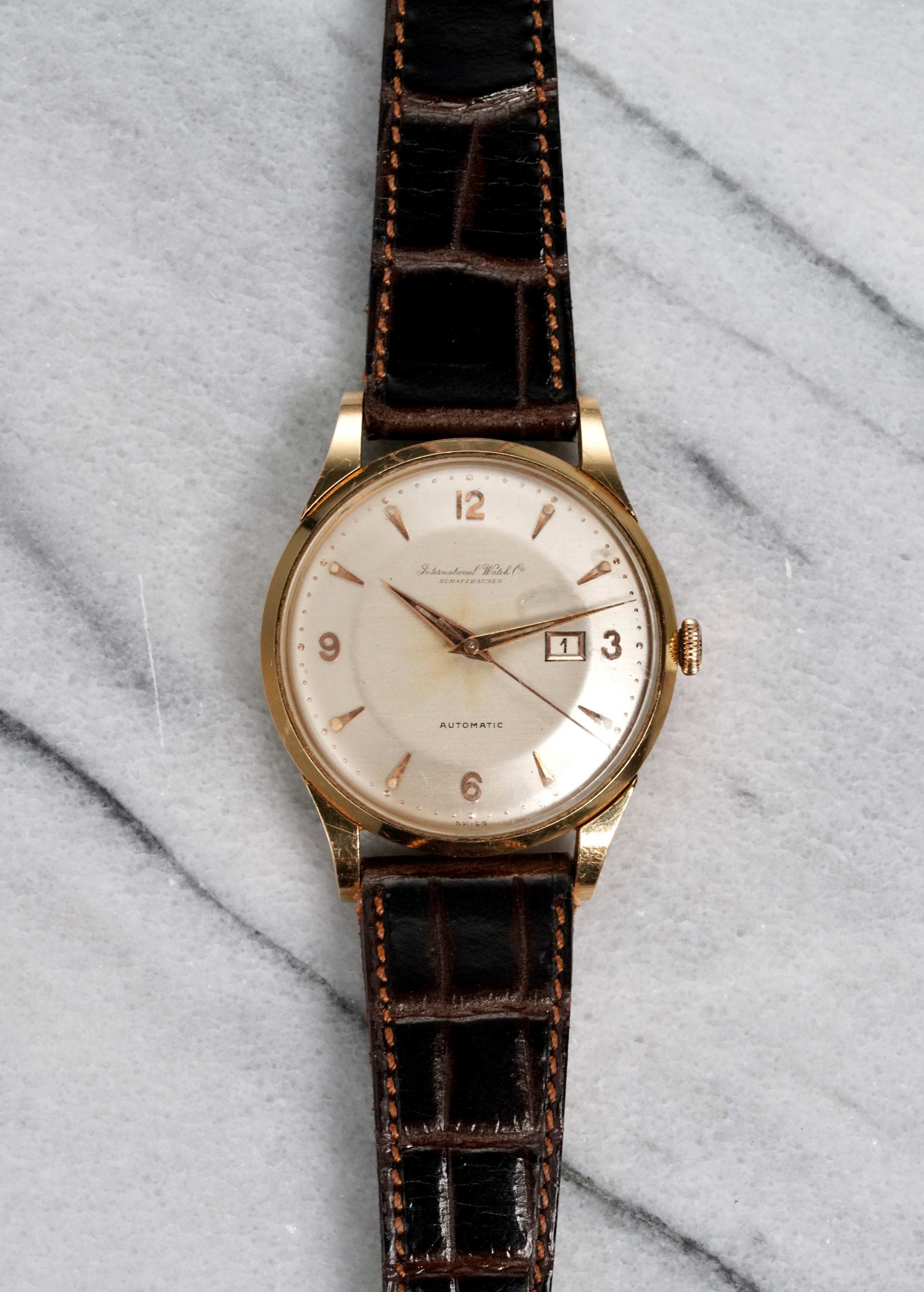 IWC 18K Yellow Gold - w/ Papers.