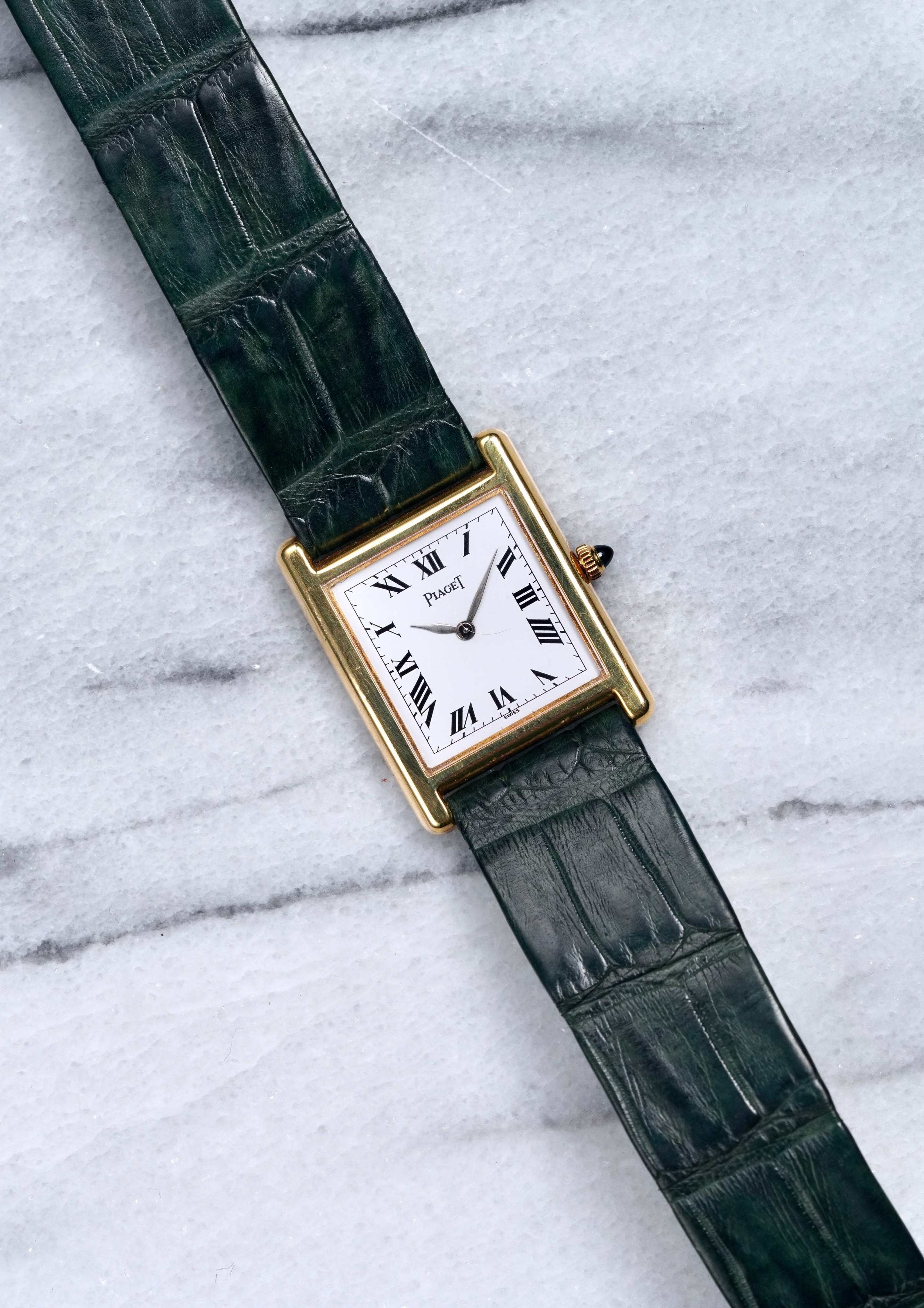 Piaget Tank - 18K Yellow Gold.