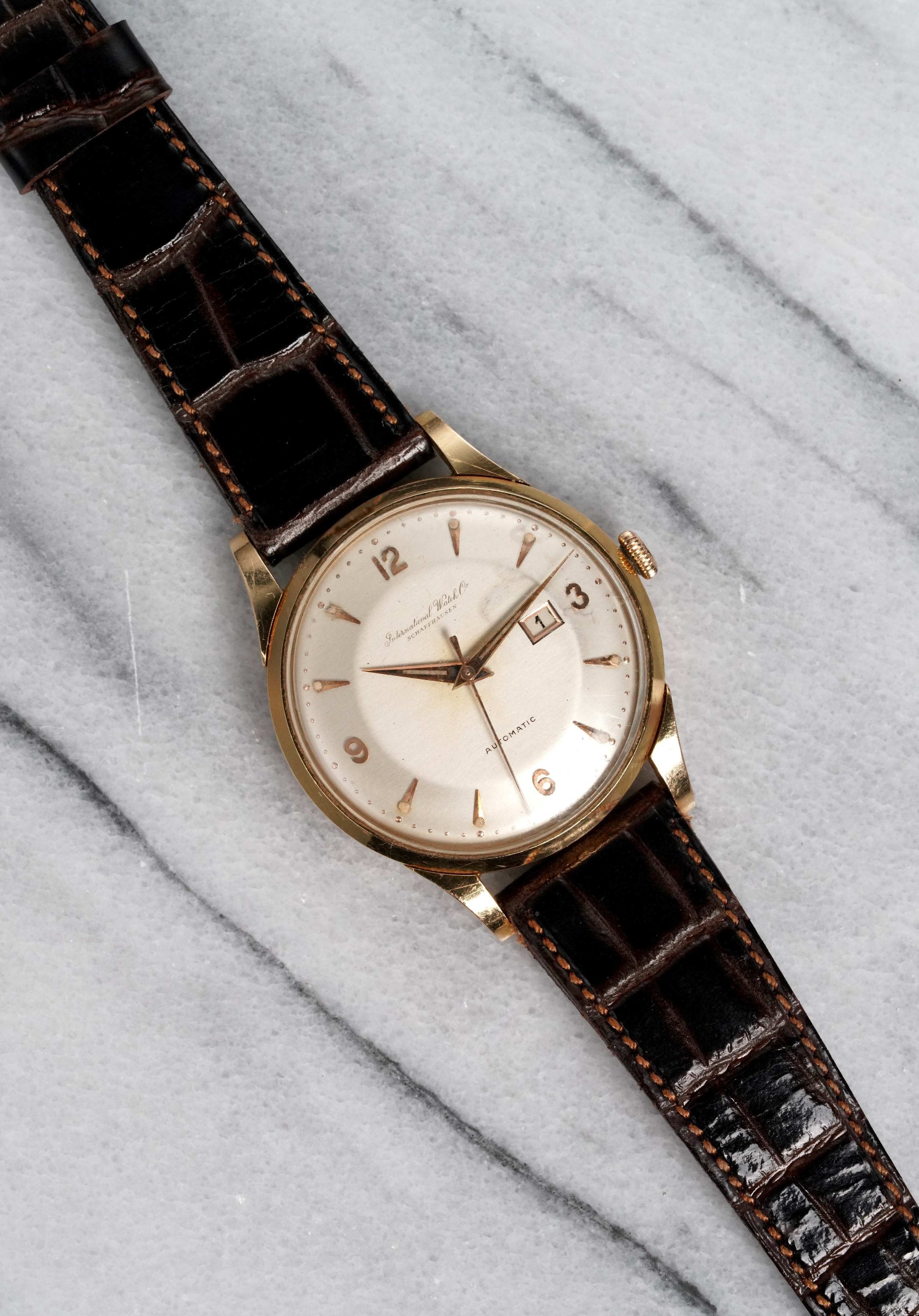 IWC 18K Yellow Gold - w/ Papers.