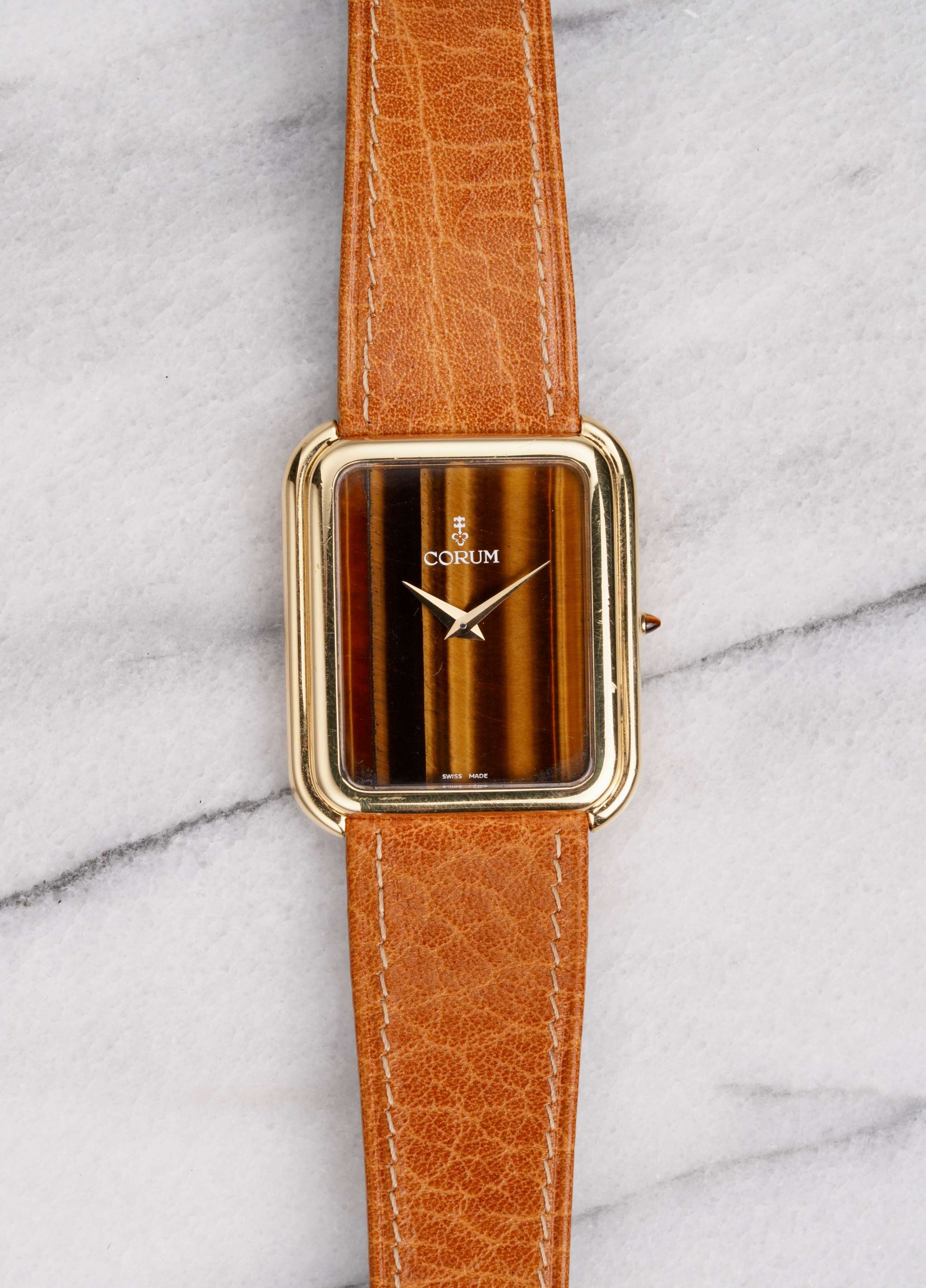 Corum Tiger Eye - 18K Yellow Gold.