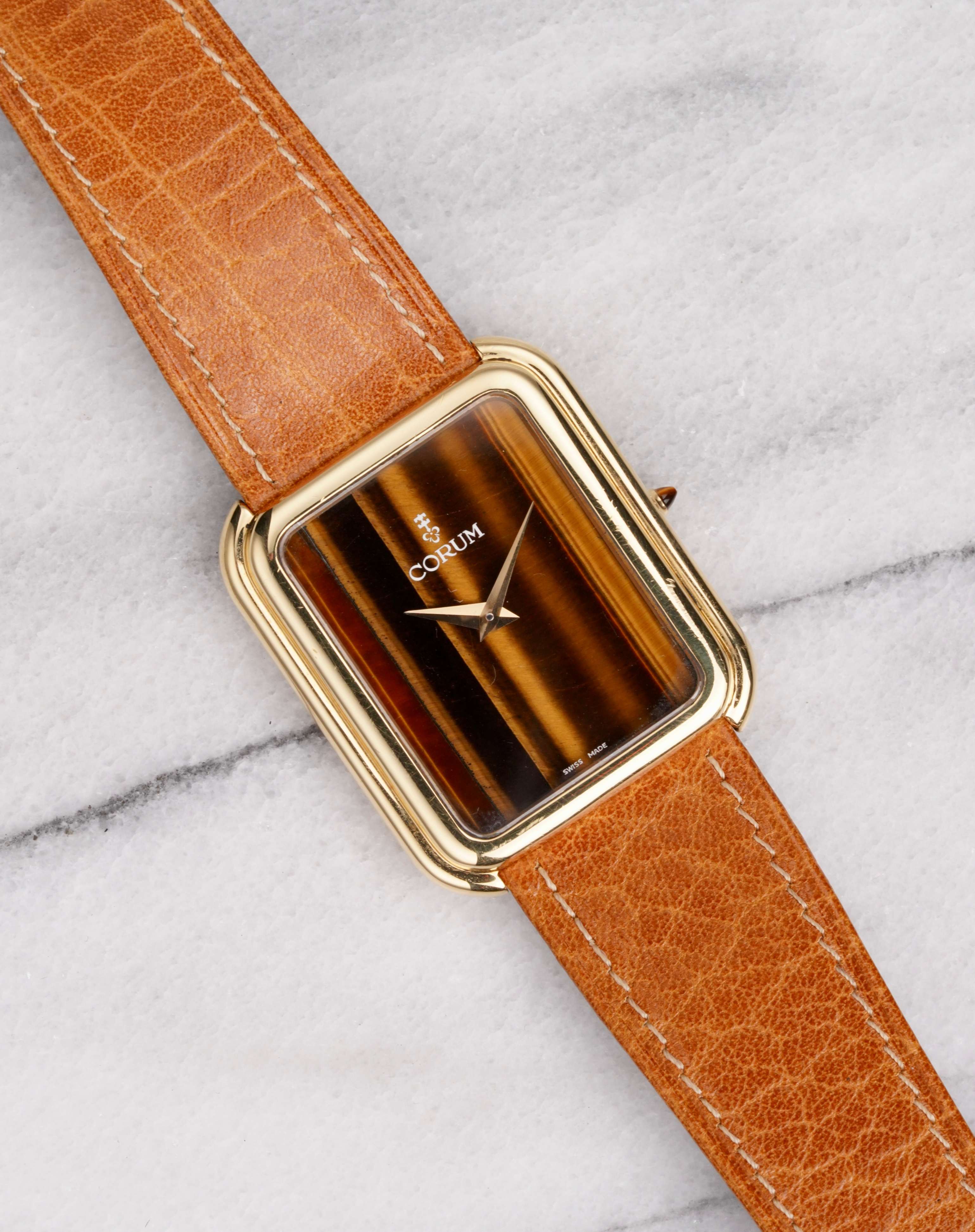 Corum Tiger Eye - 18K Yellow Gold.