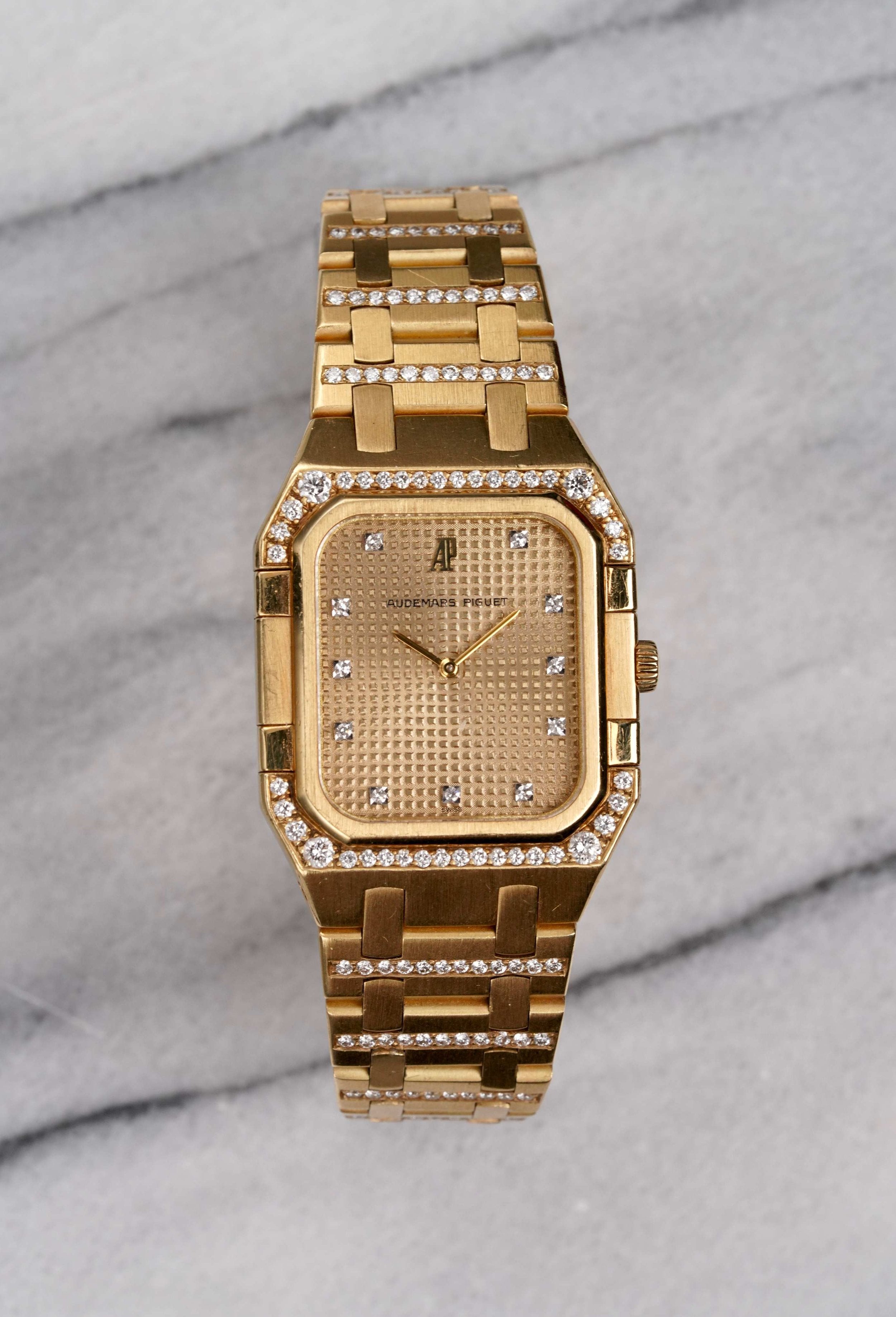 Audemars Piguet - 18K Yellow Gold & Diamonds.