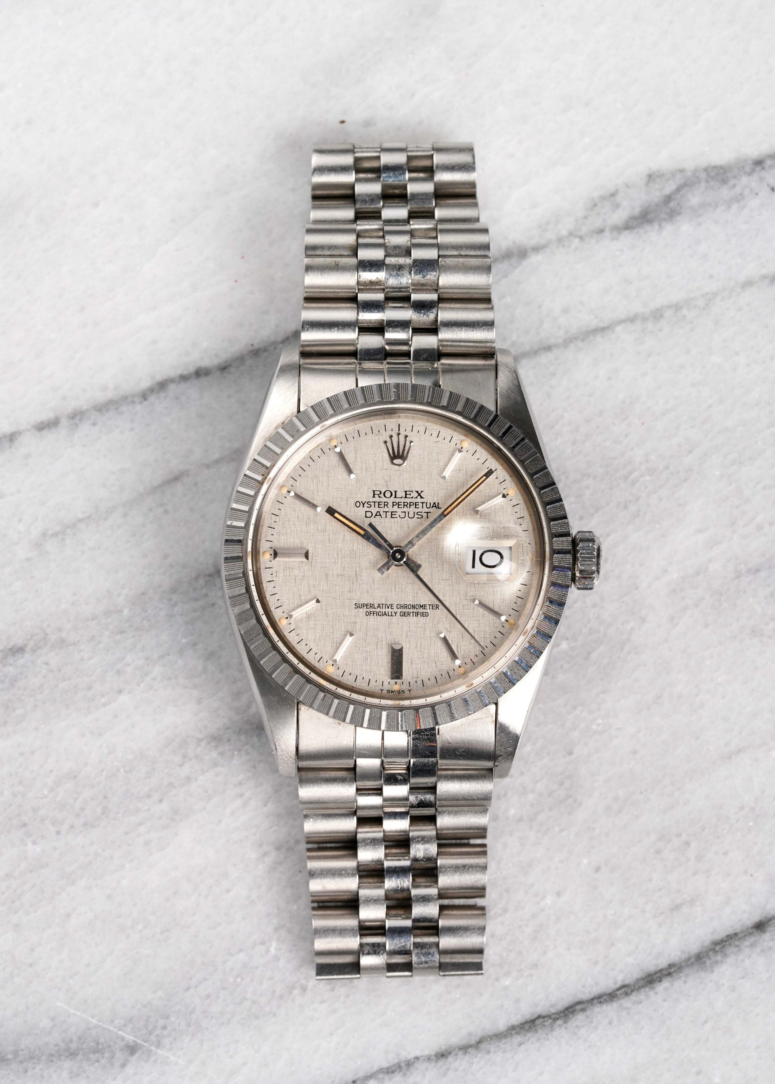 Rolex Datejust 16030 - Linen Dial