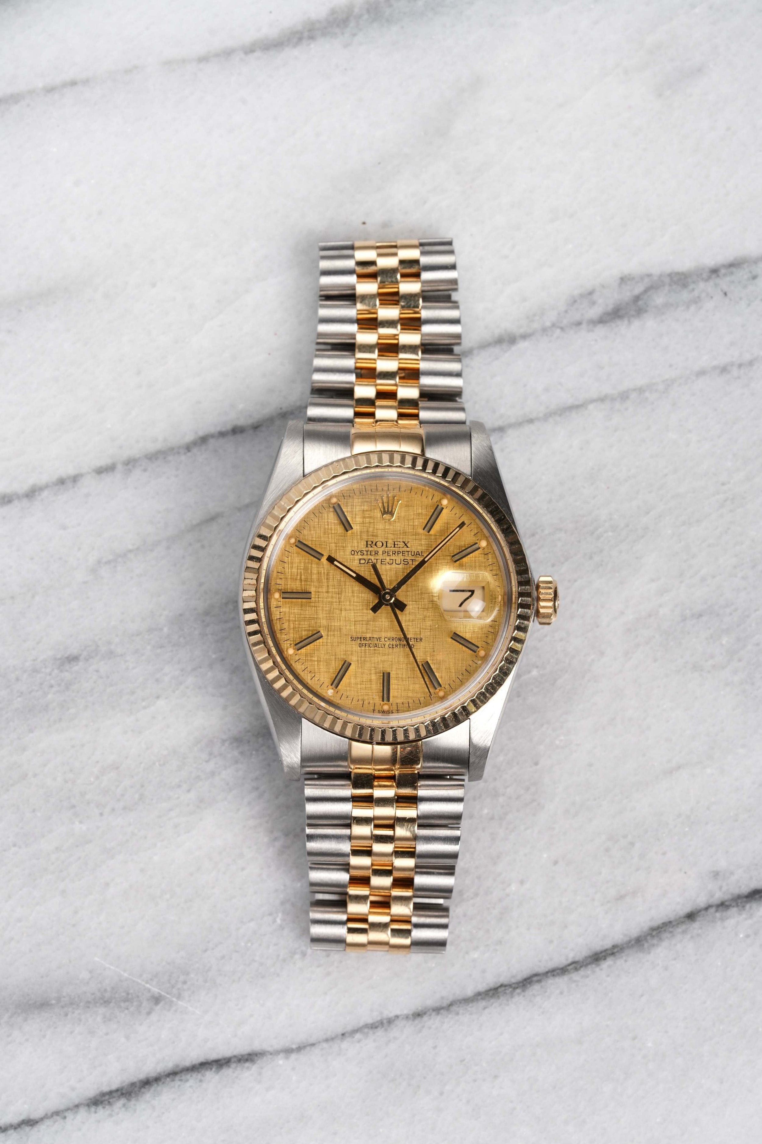 Rolex Datejust 16013 - Linen Dial