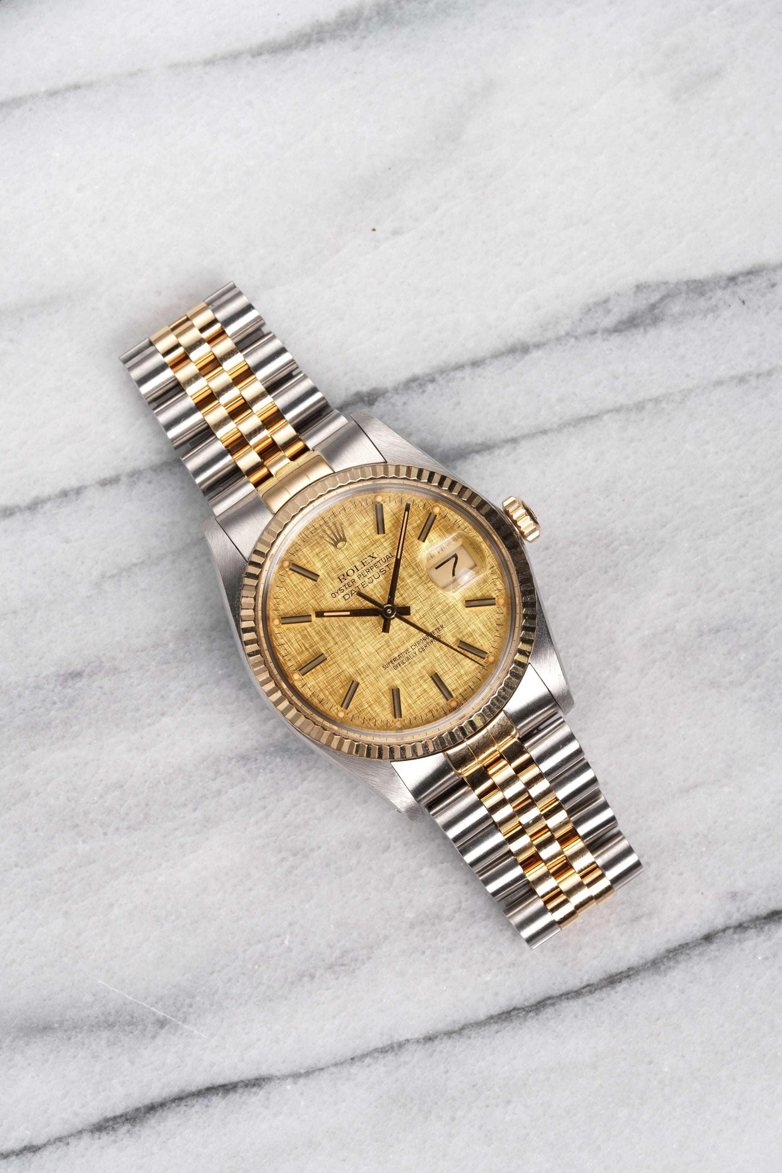 Rolex Datejust 16013 - Linen Dial