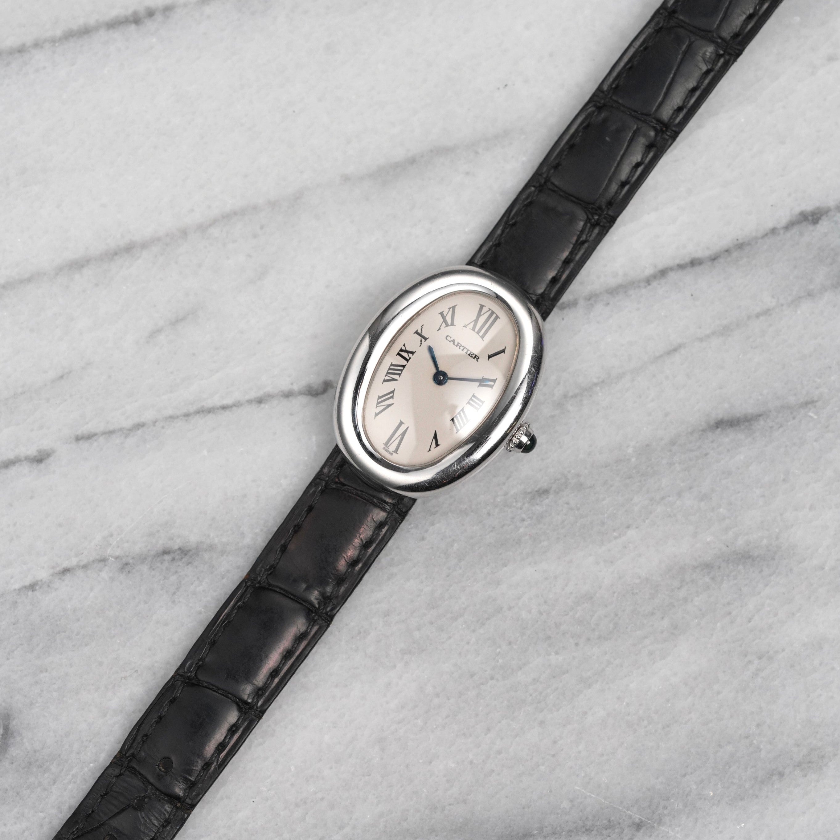 Cartier Baignoire - 18K White Gold