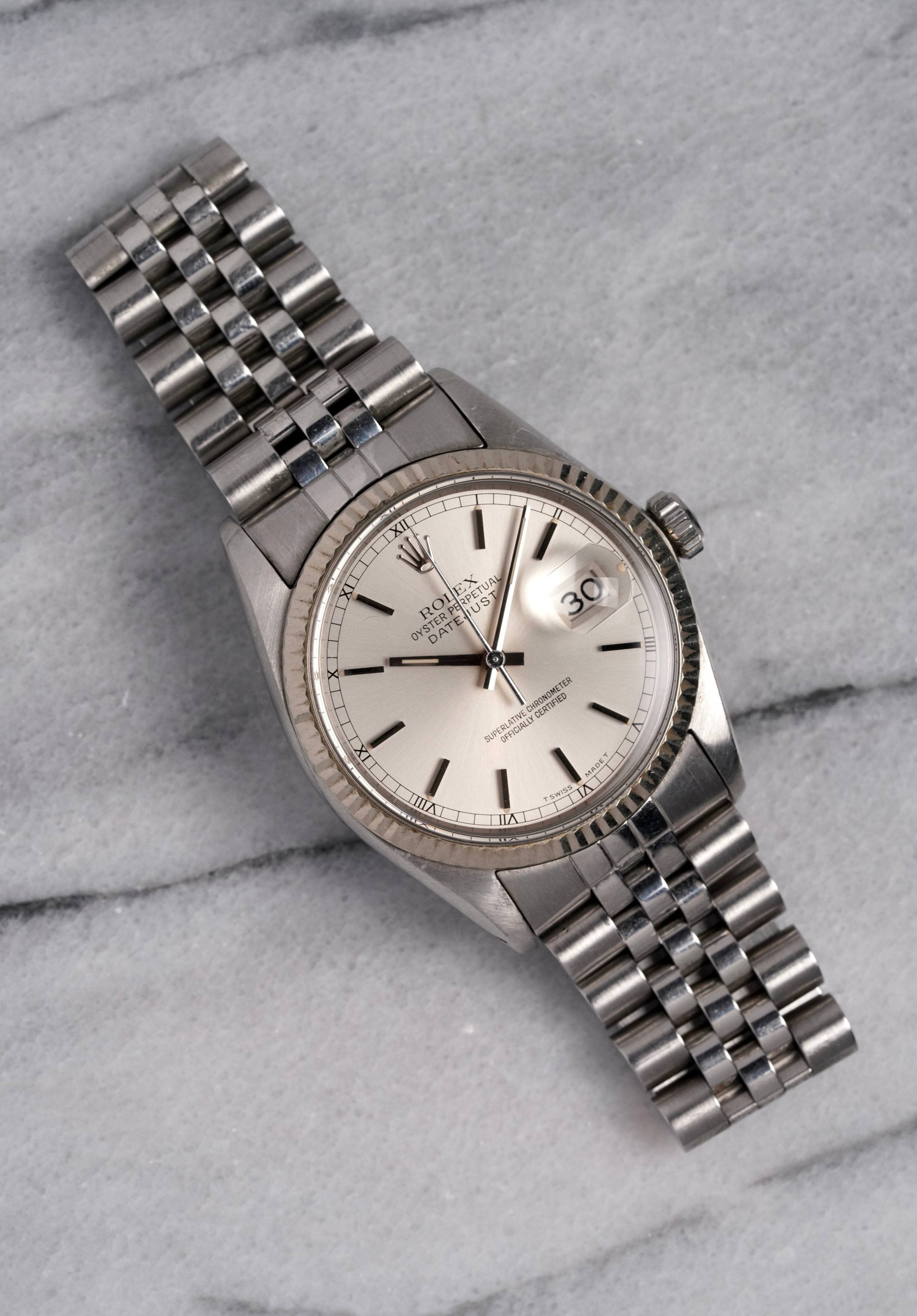 Rolex Datejust 16234 - White Roman numerals