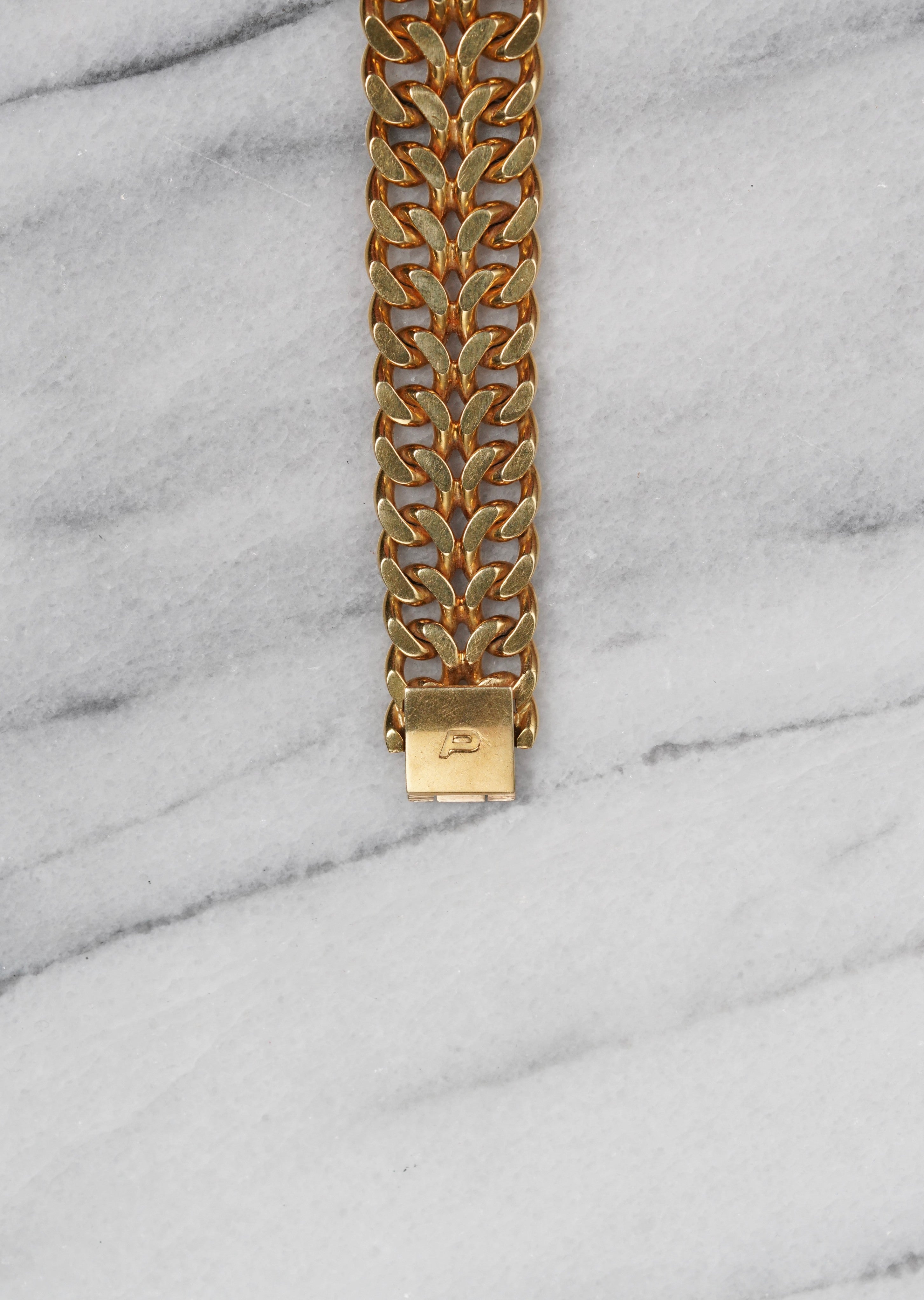 Piaget Tiger Eye - Curb Link