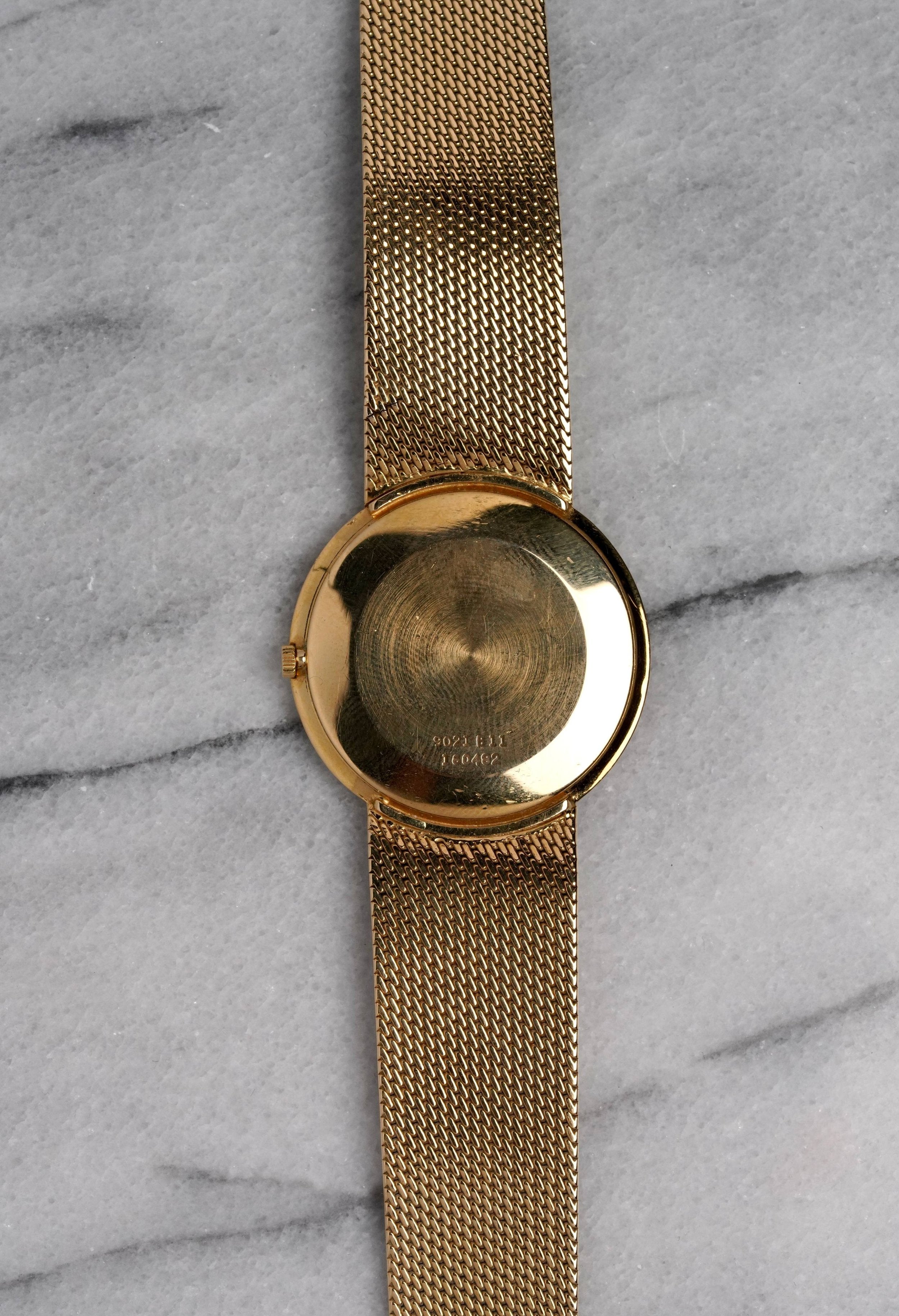 Piaget 18K Gold - Tiger Eye Dial.