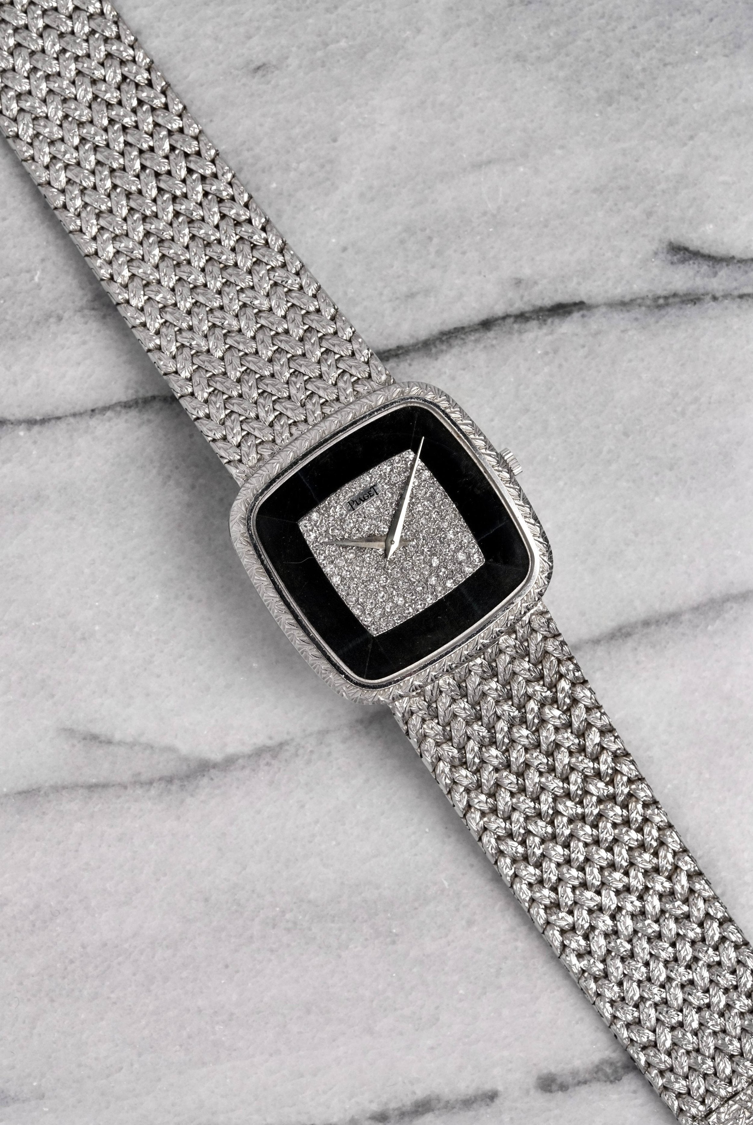 Piaget 9771 - Falcon & Diamond Dial.