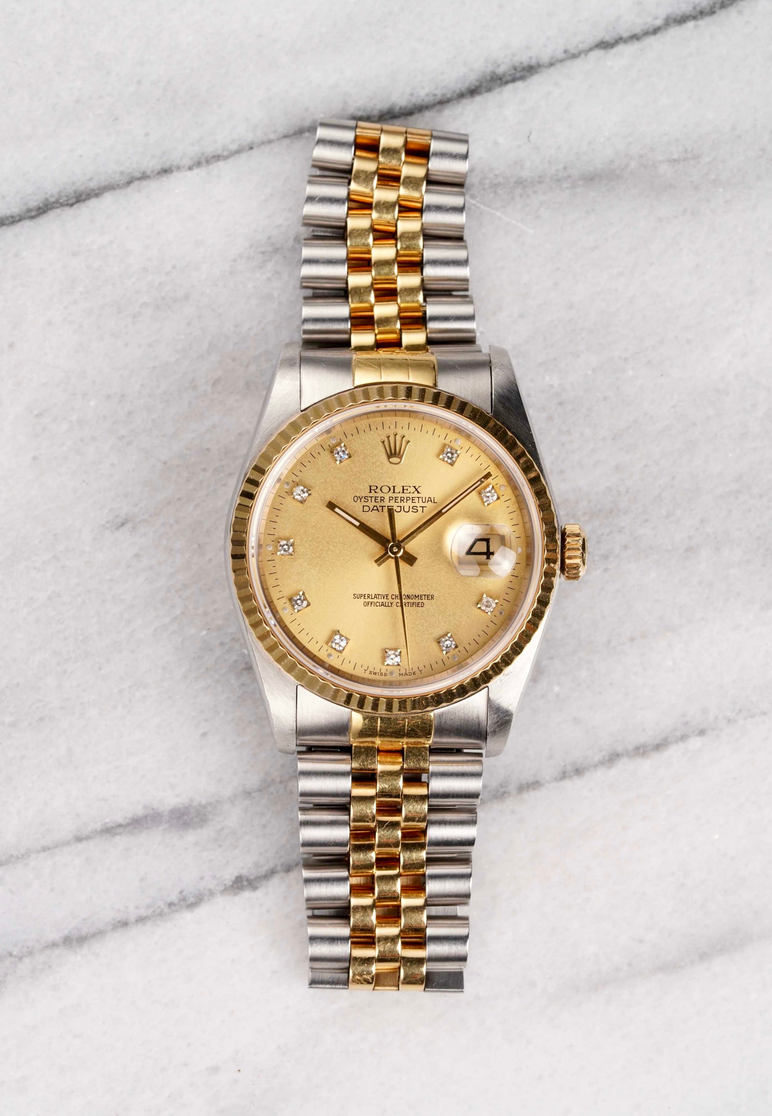 Rolex Datejust 16233- Diamond Dial.