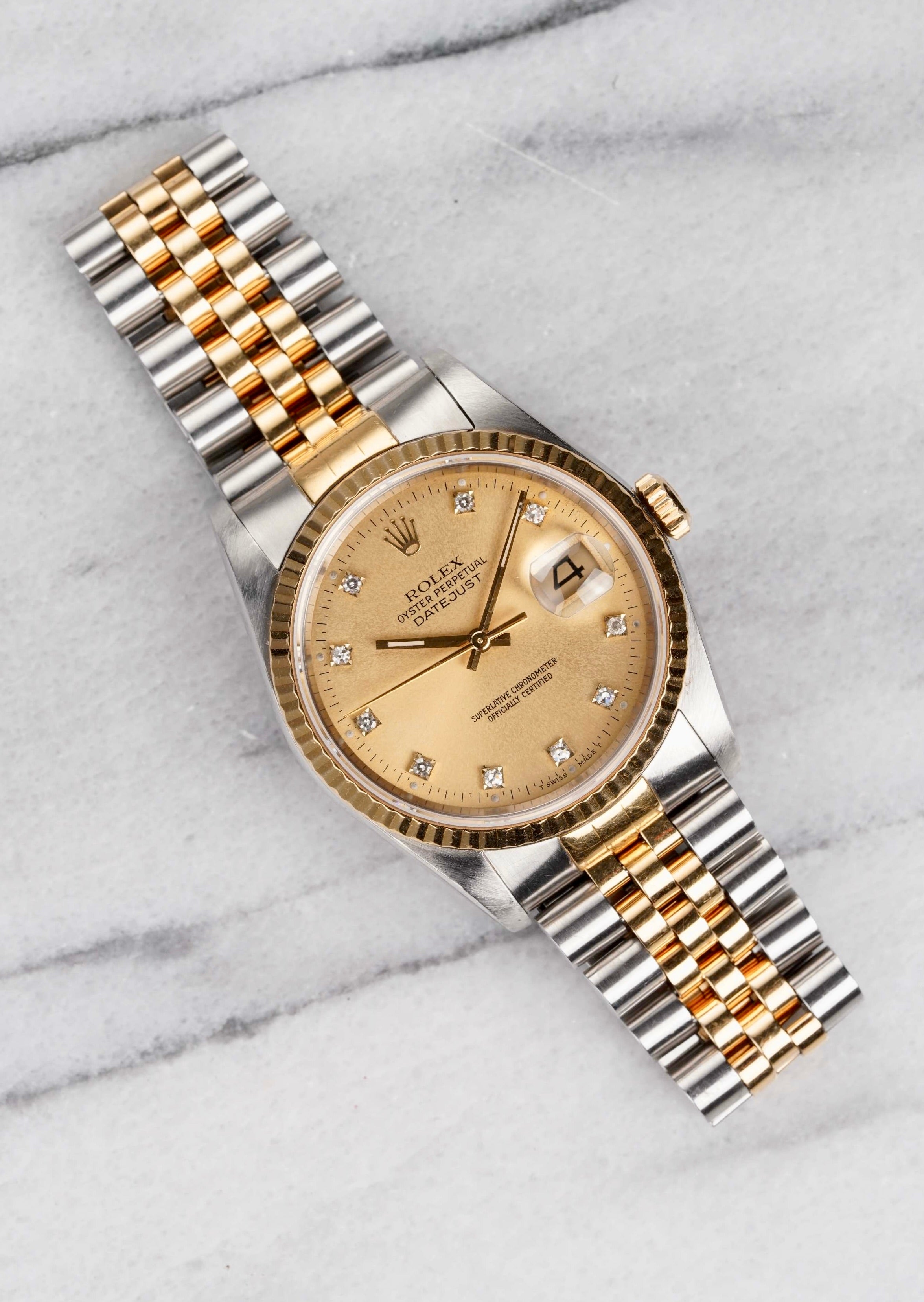 Rolex Datejust 16233- Diamond Dial.