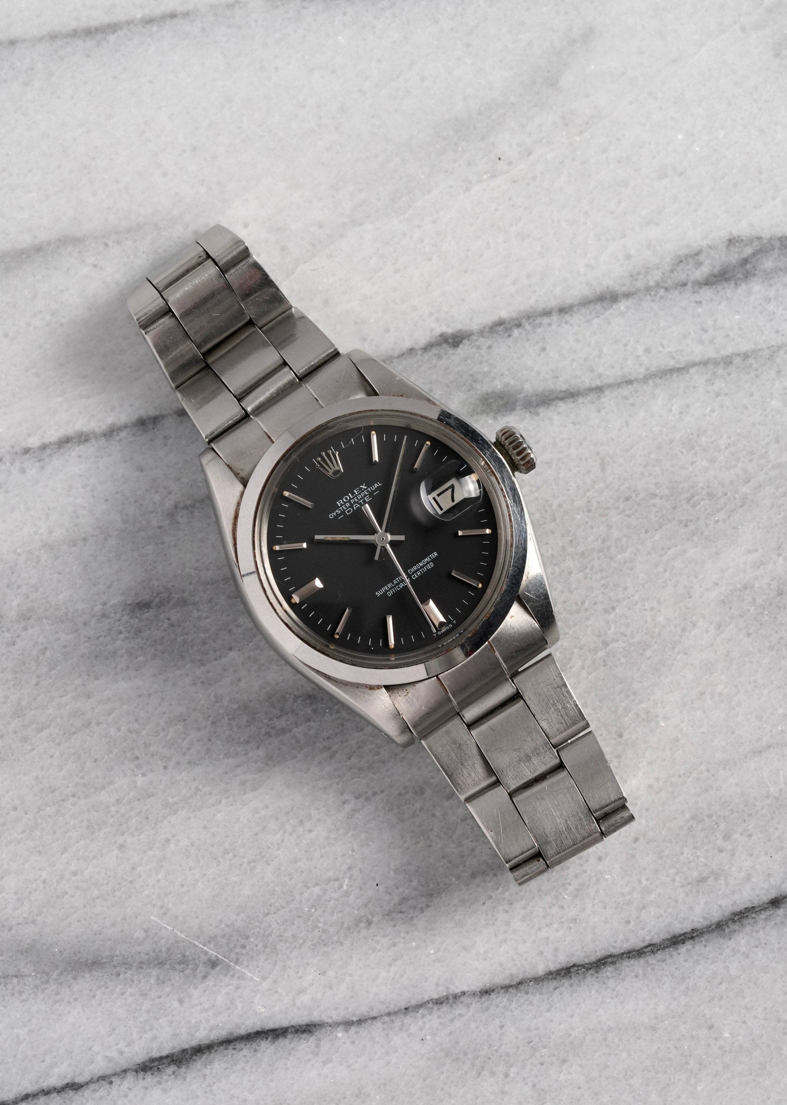 Rolex OP 1500 - Matte Black Dial.