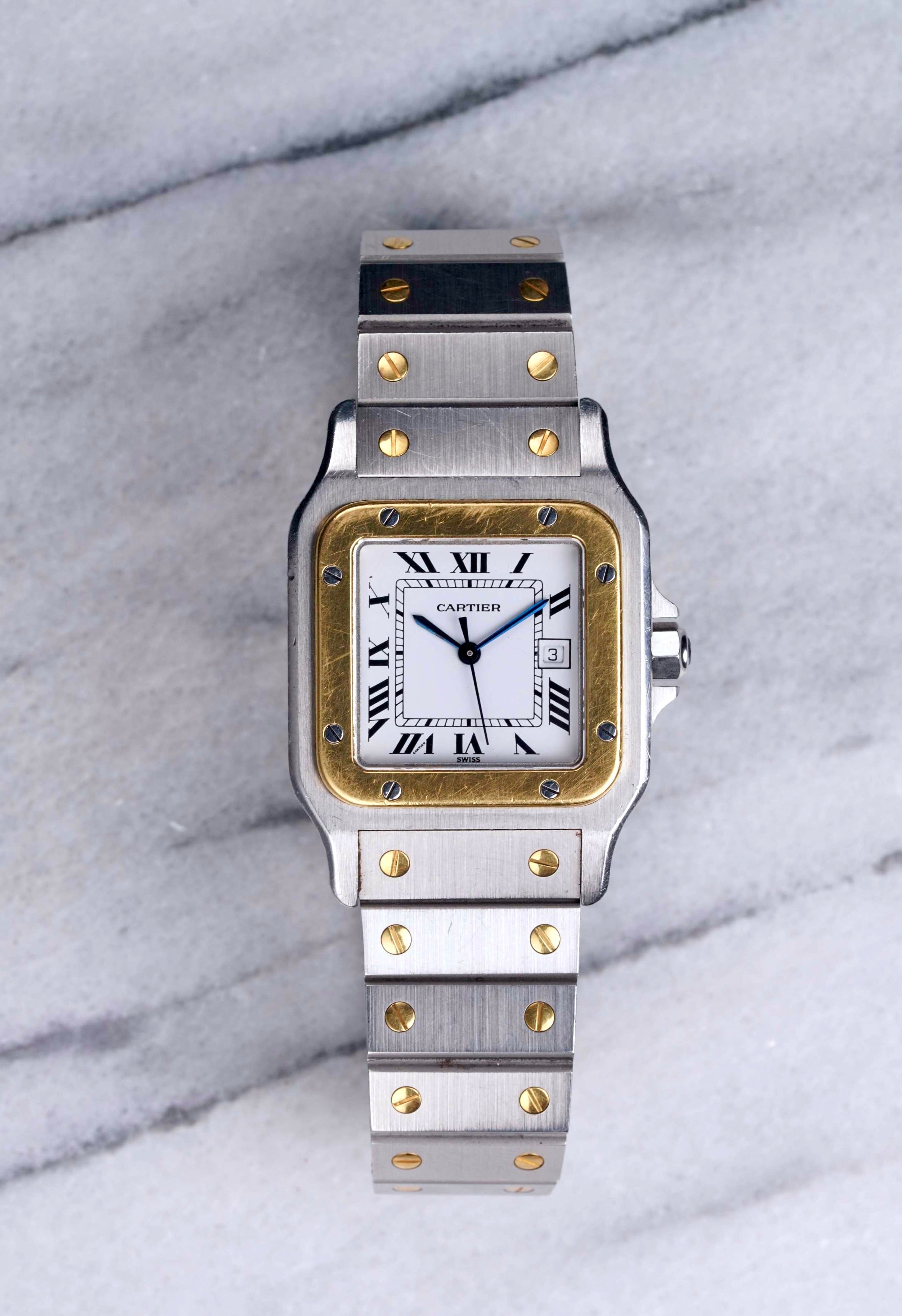 Cartier Santos 2961 - Carree Two Tone.