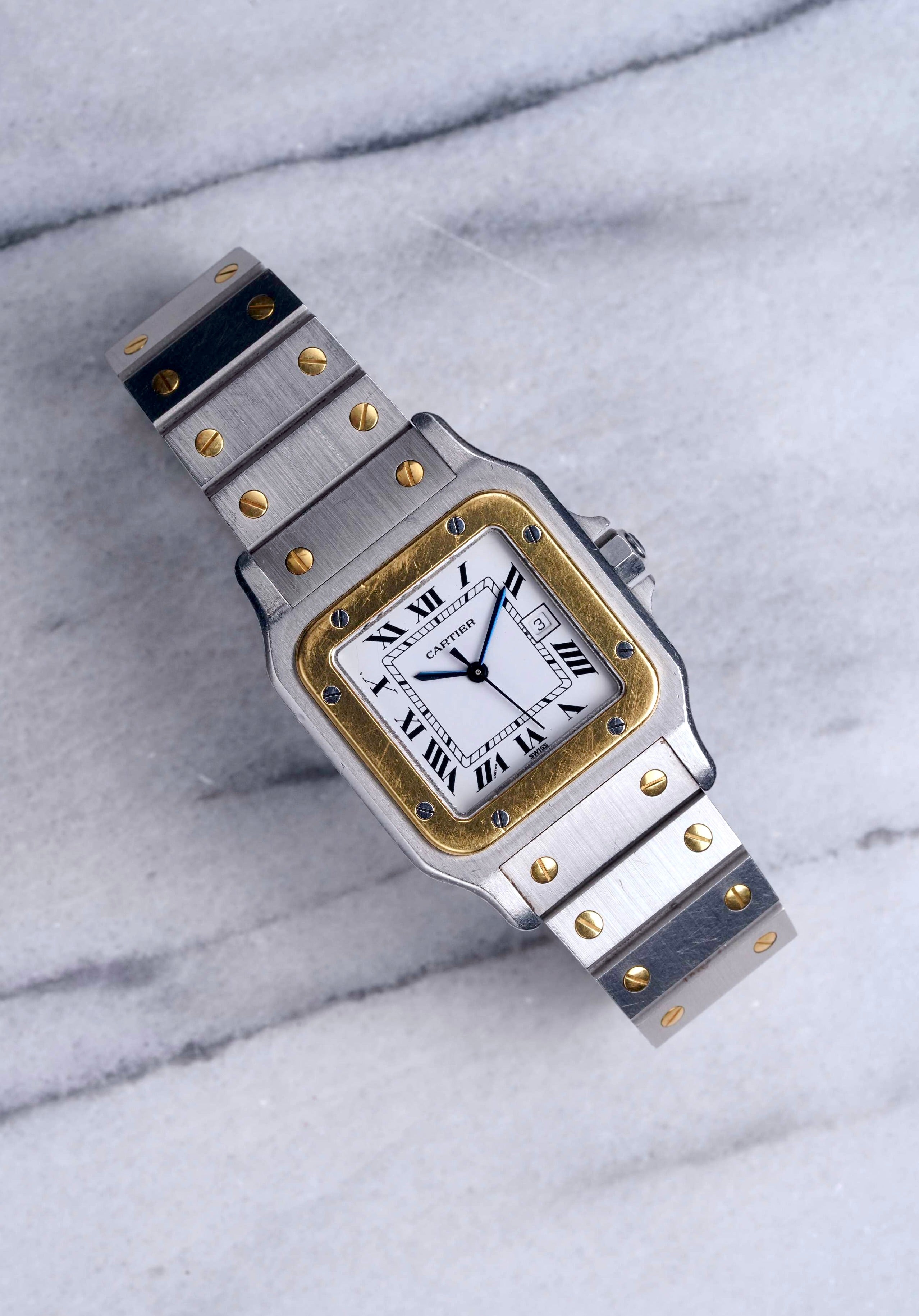 Cartier Santos 2961 - Carree Two Tone.