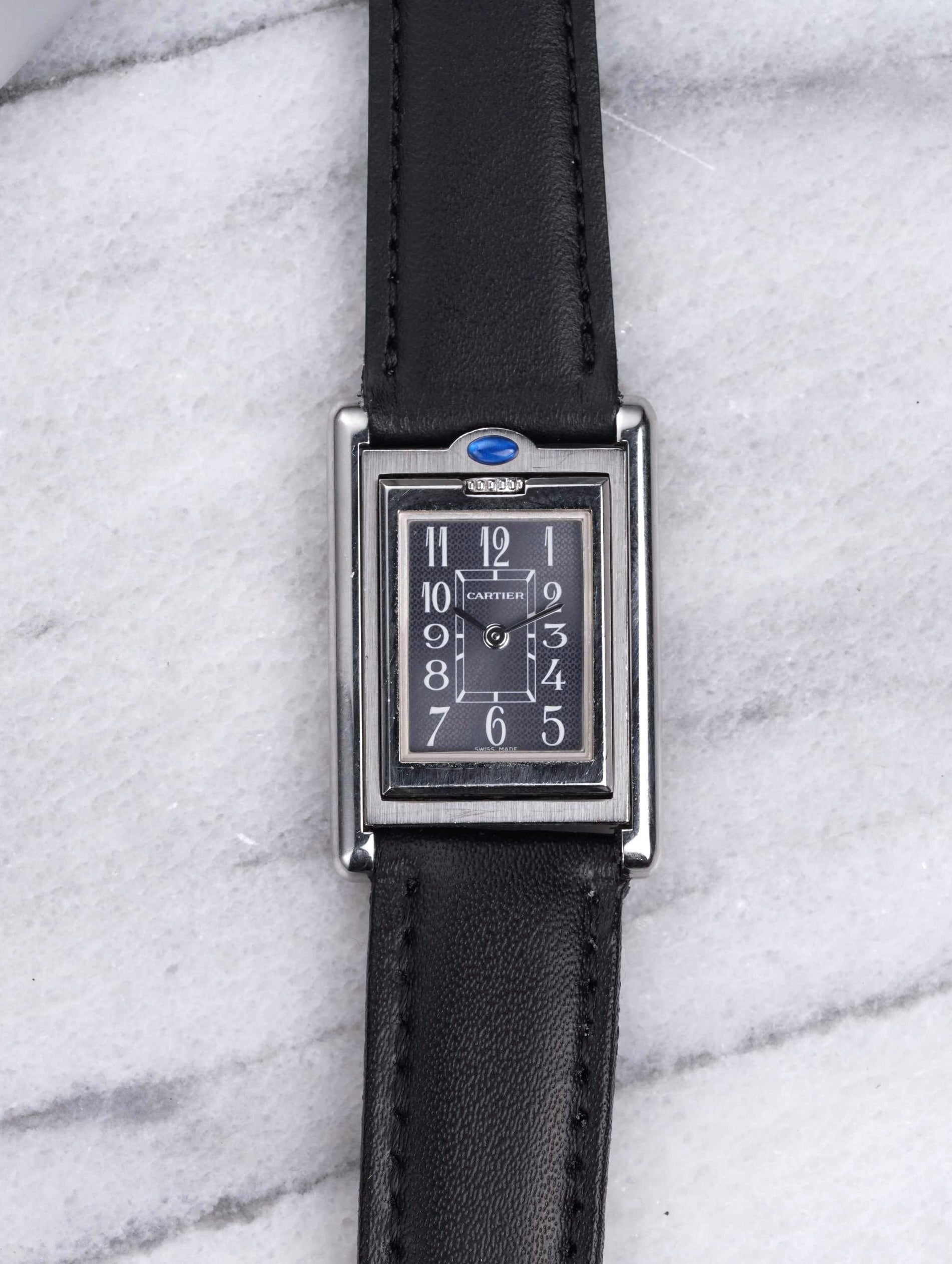 Cartier Basculante - Grey Dial.