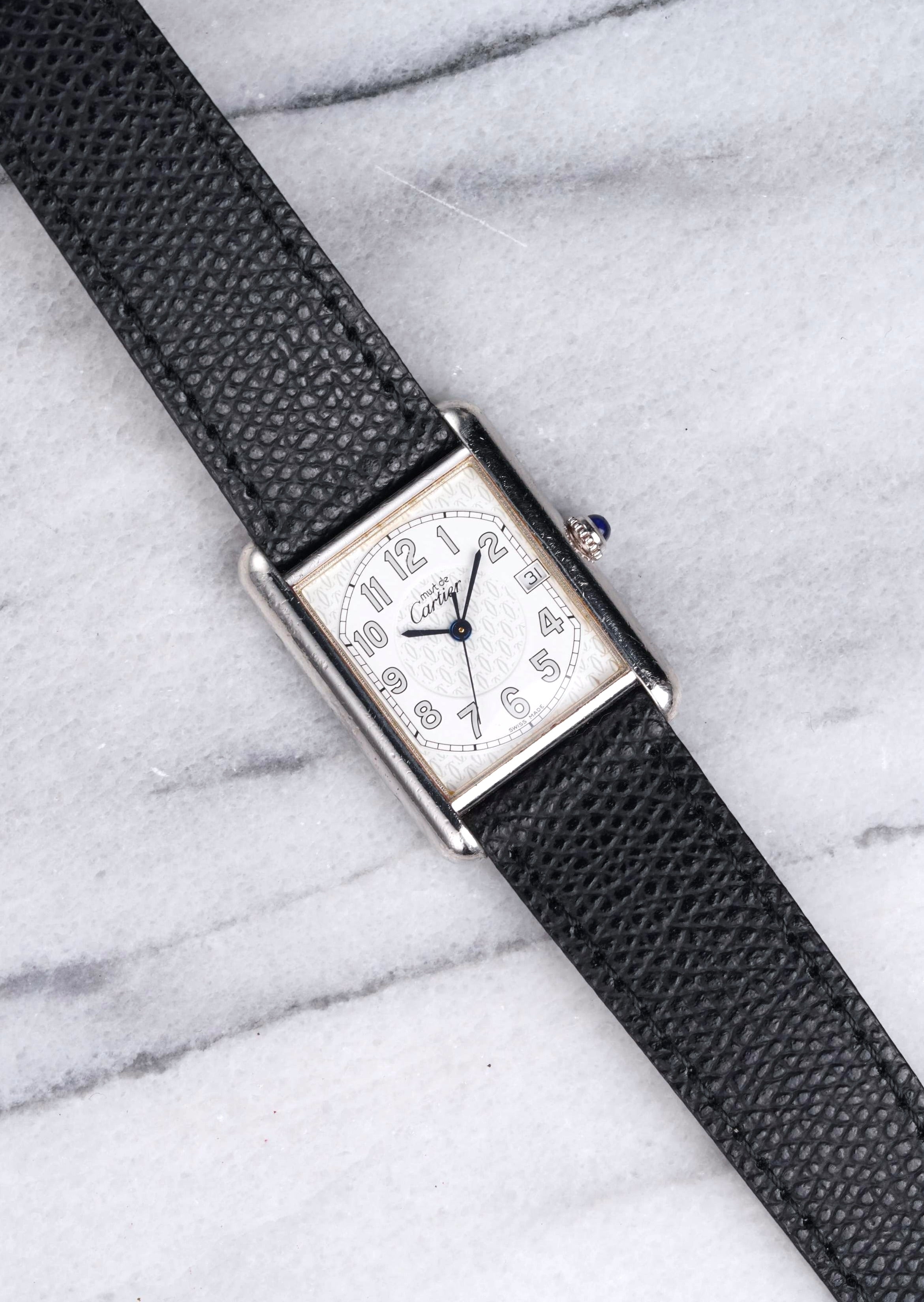 Cartier Tank 2414 - White Dial.