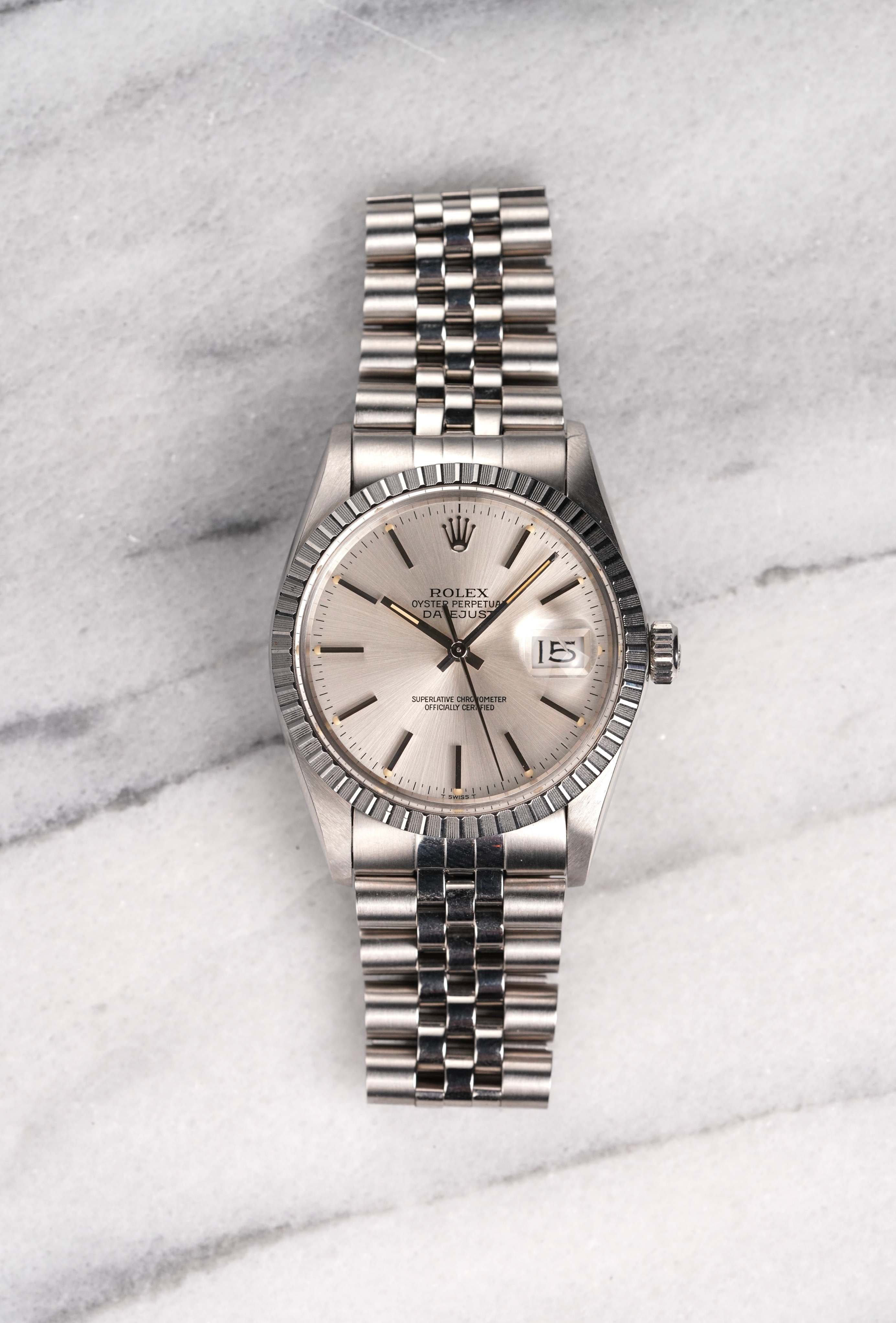 Rolex Datejust 16030 - Silver Dial