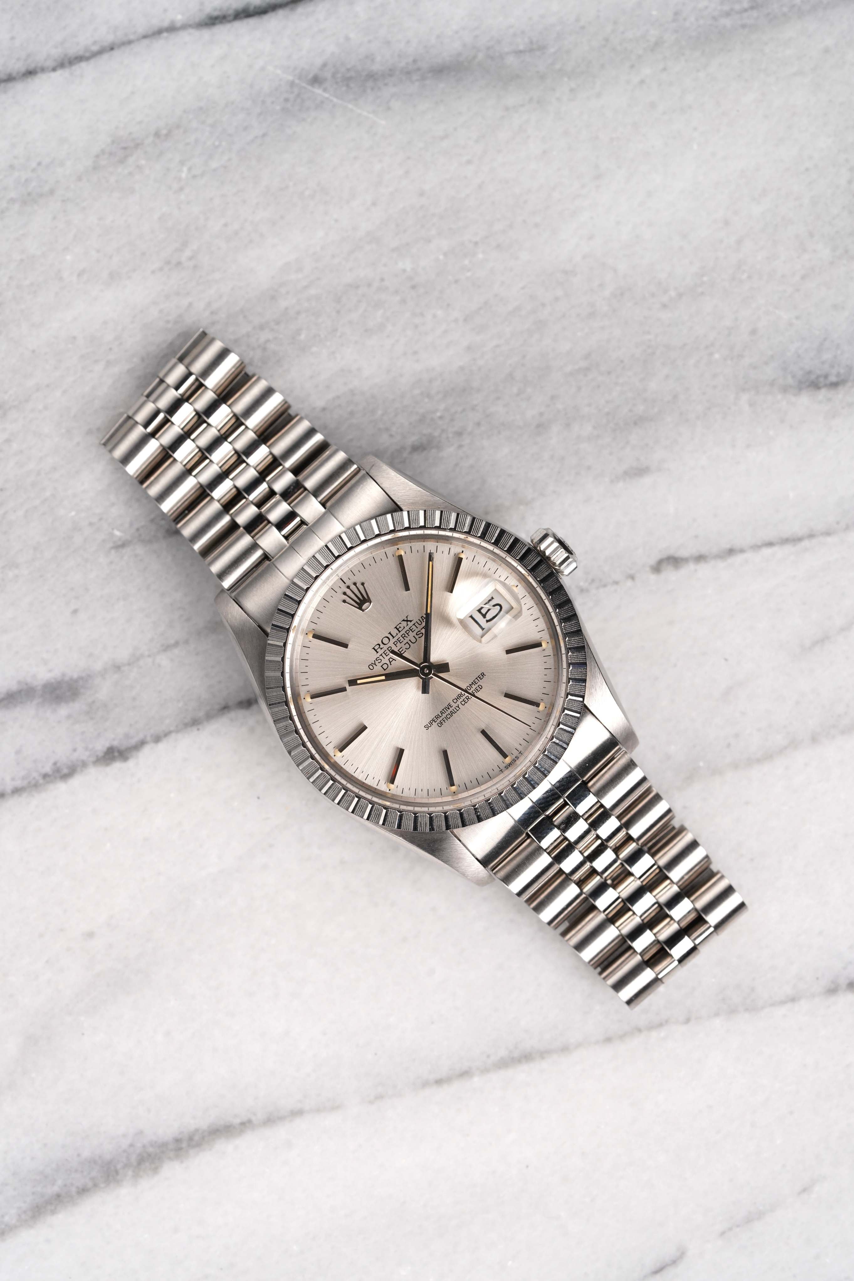 Rolex Datejust 16030 - Silver Dial