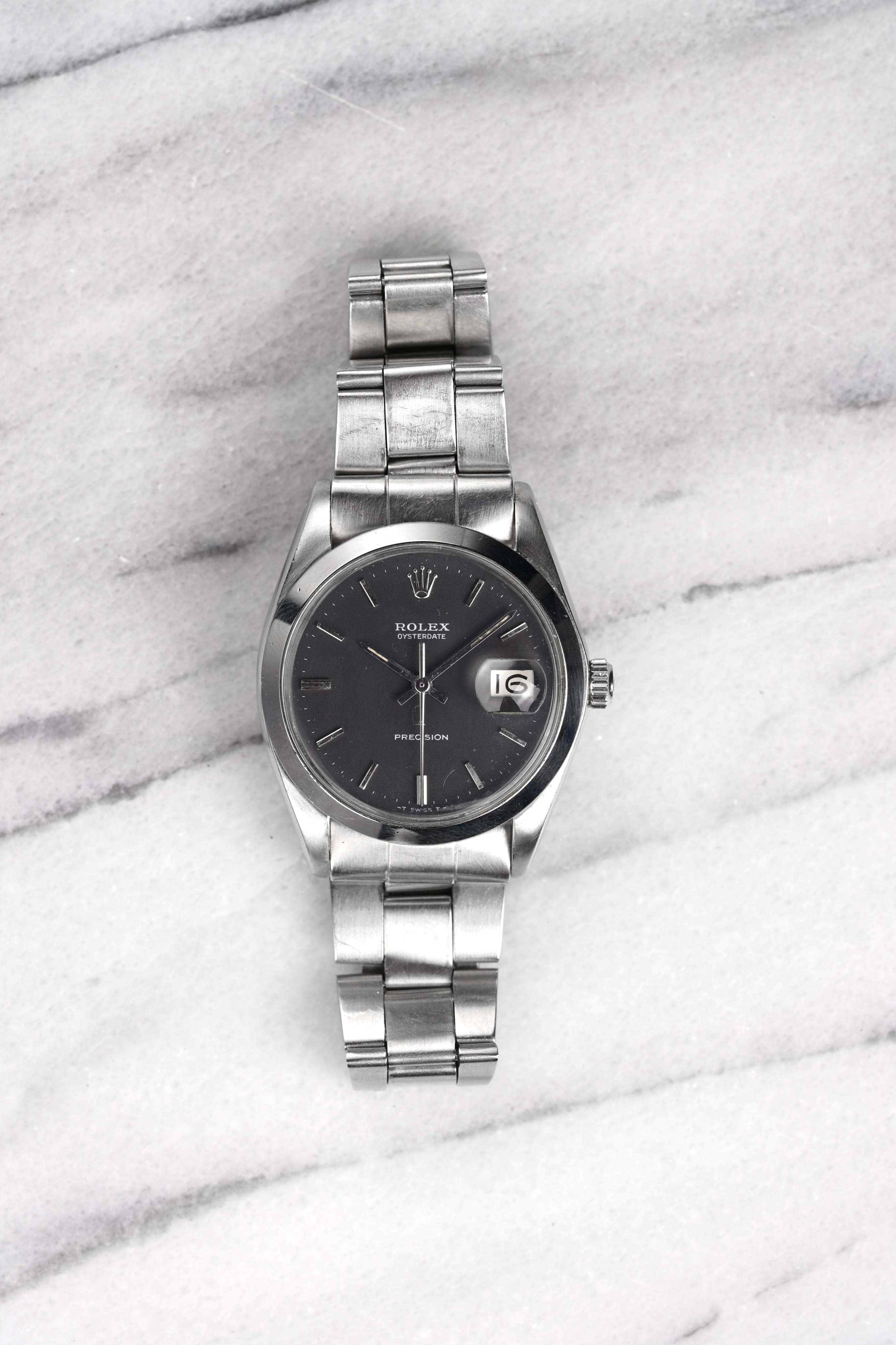 Rolex Precision Oysterdate - Black Dial