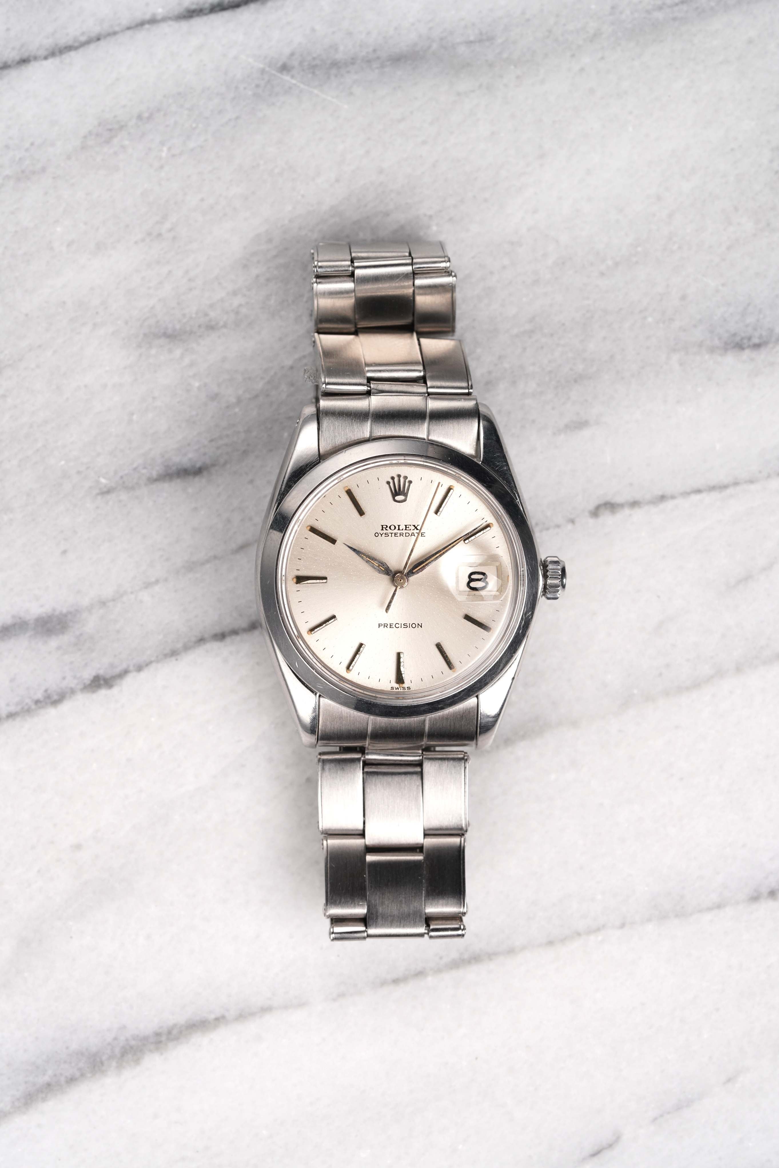 Rolex Precision Oysterdate - Silver Dial