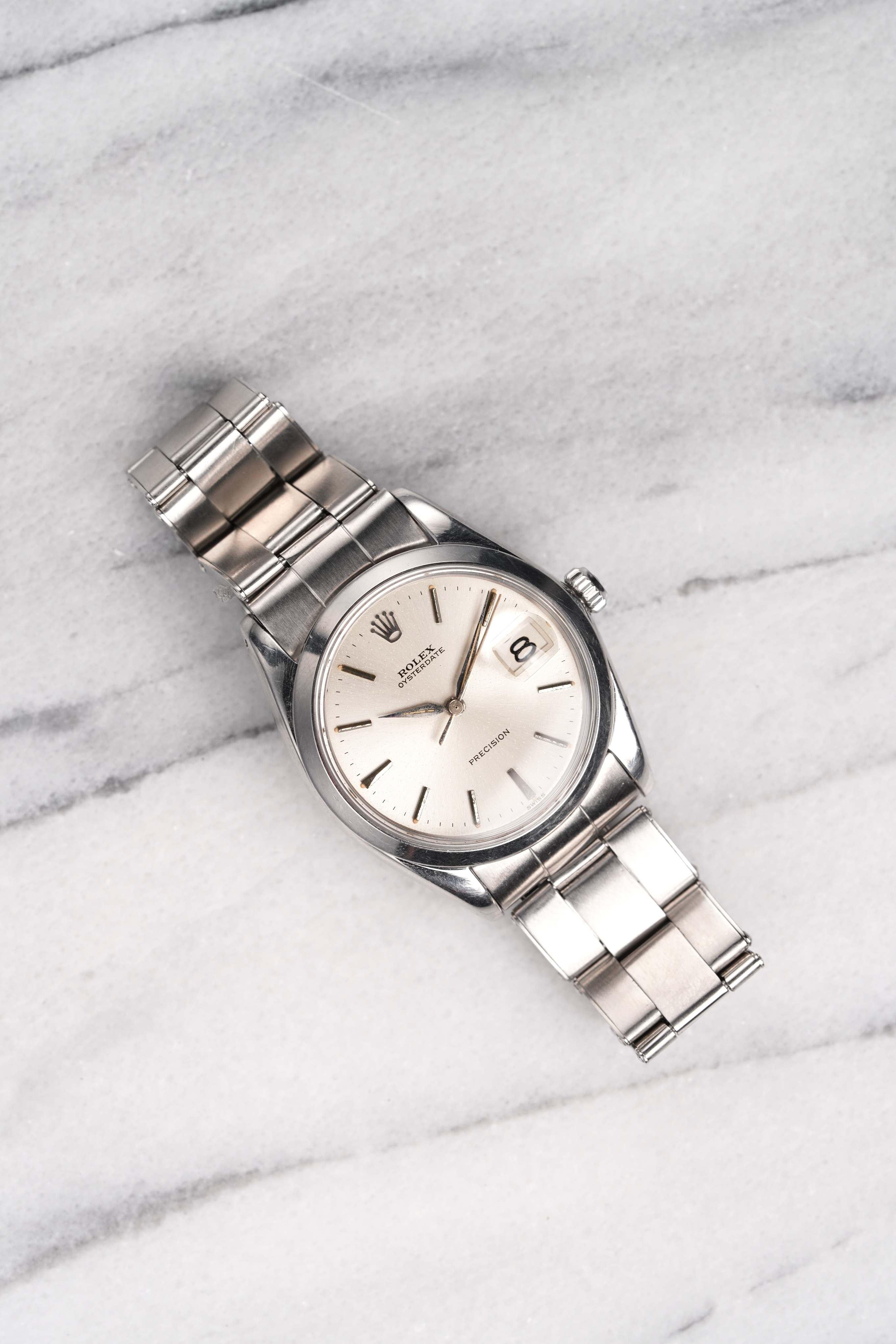 Rolex Precision Oysterdate - Silver Dial