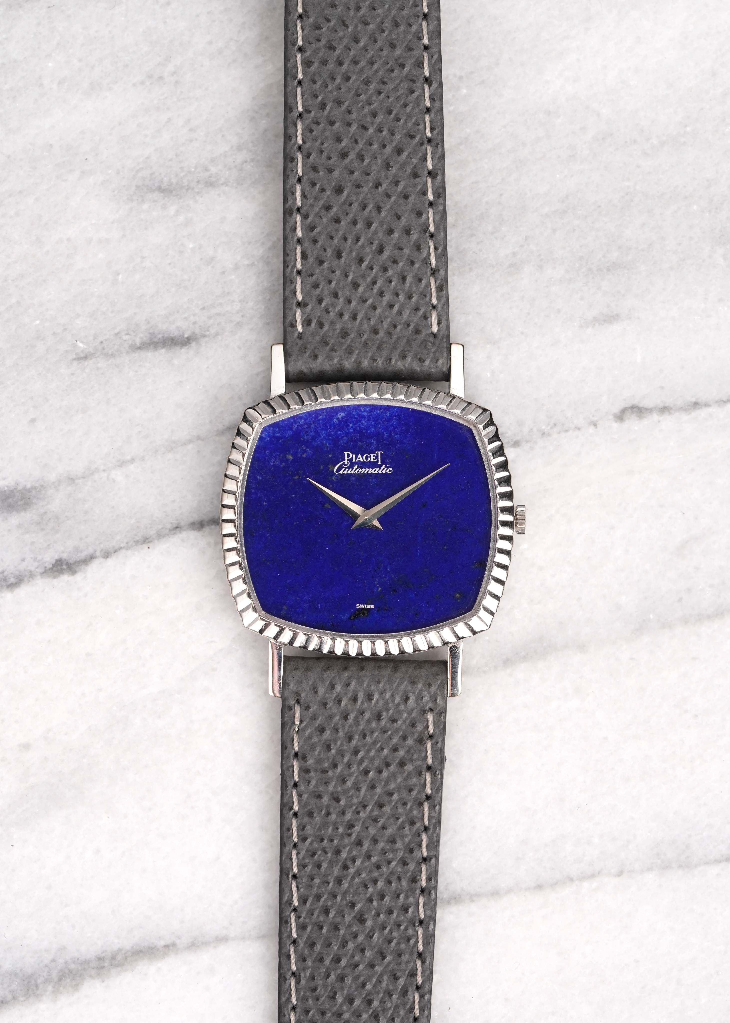 Piaget 18K White Gold - Lapis Dial