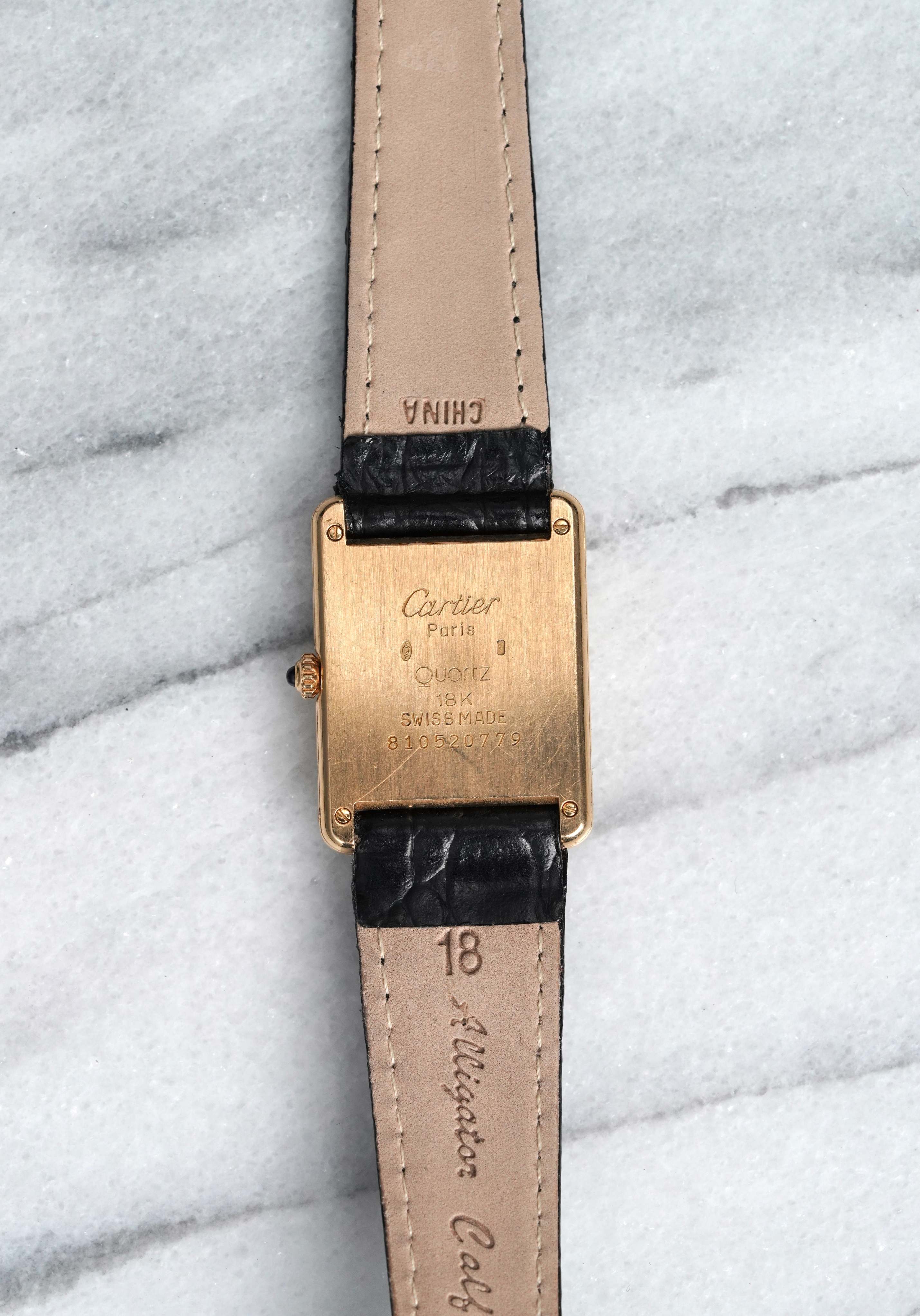 Cartier Tank Louis - 18K Yellow Gold