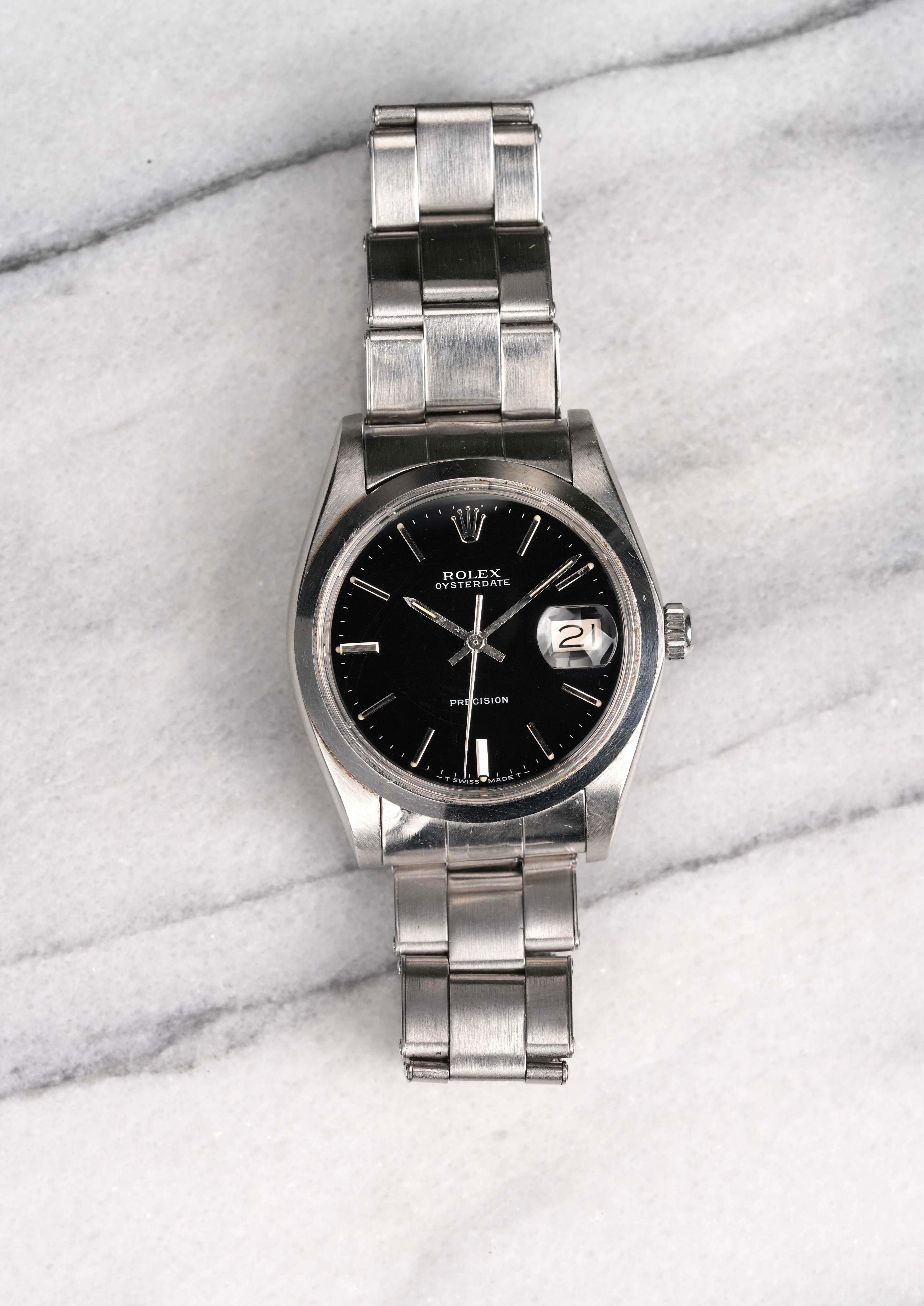 Rolex Precision Oysterdate - Black Dial