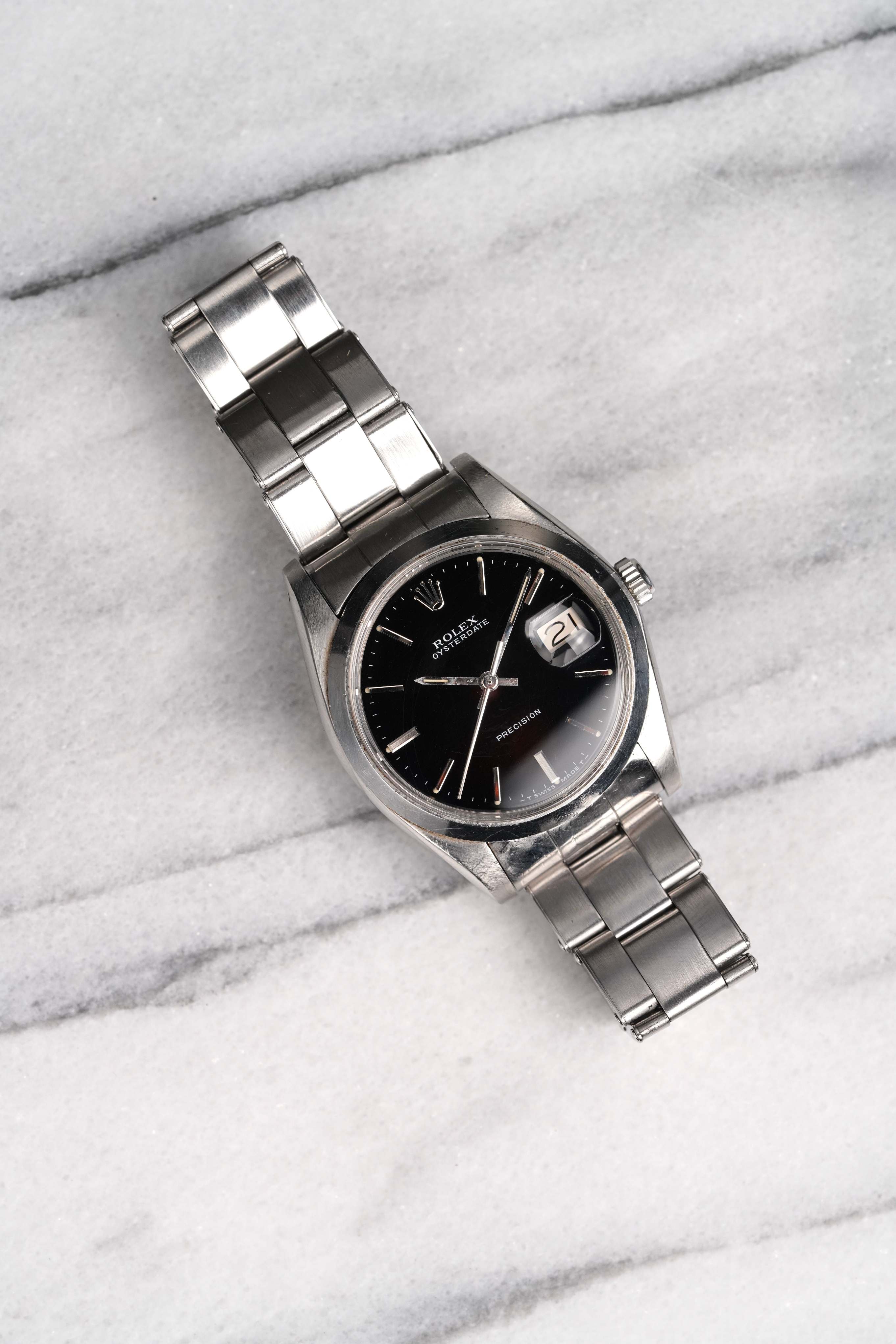 Rolex Precision Oysterdate - Black Dial