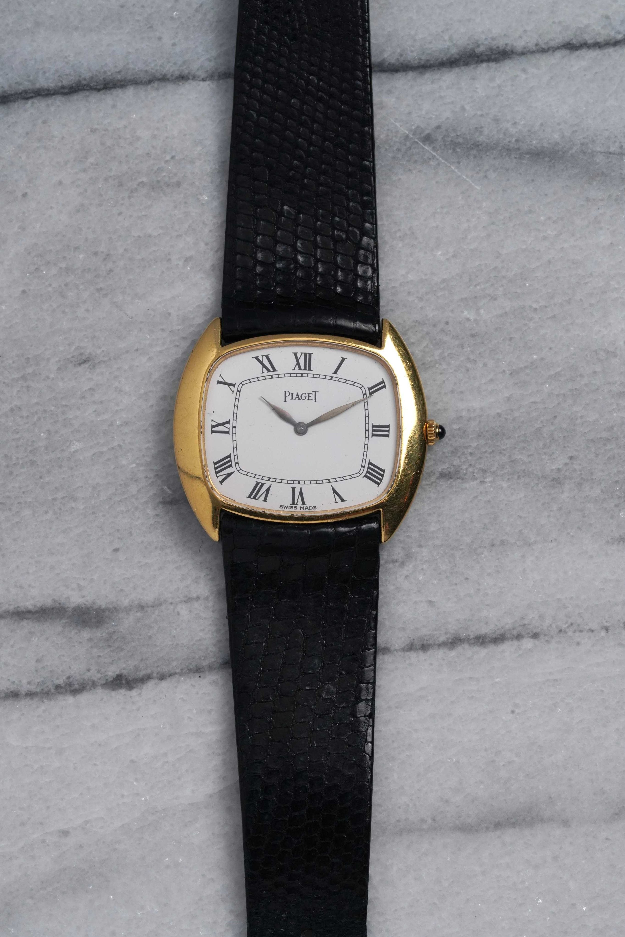 Piaget - 18K Yellow Gold Tonneau.