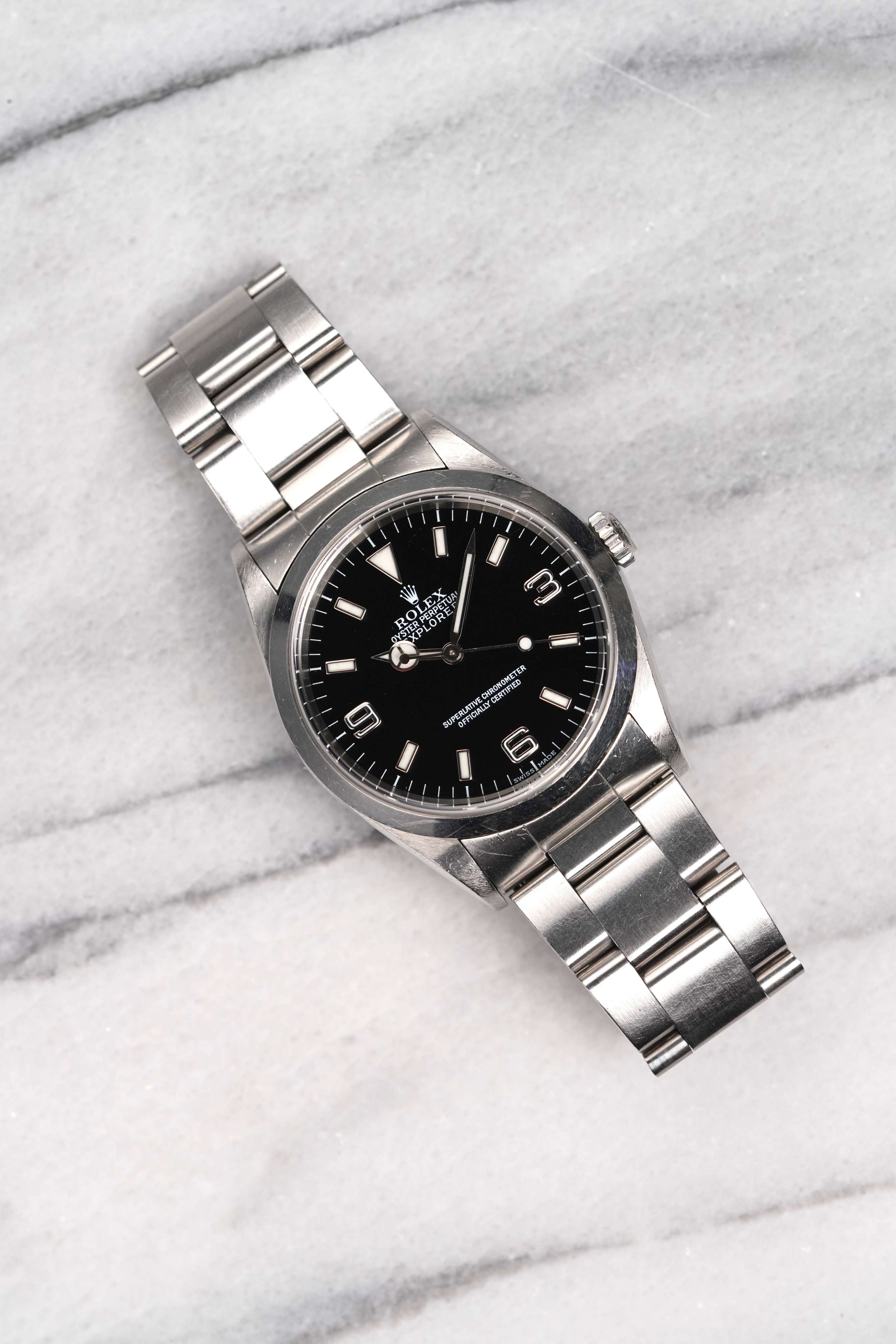 Rolex Explorer 14270 - Black Dial.