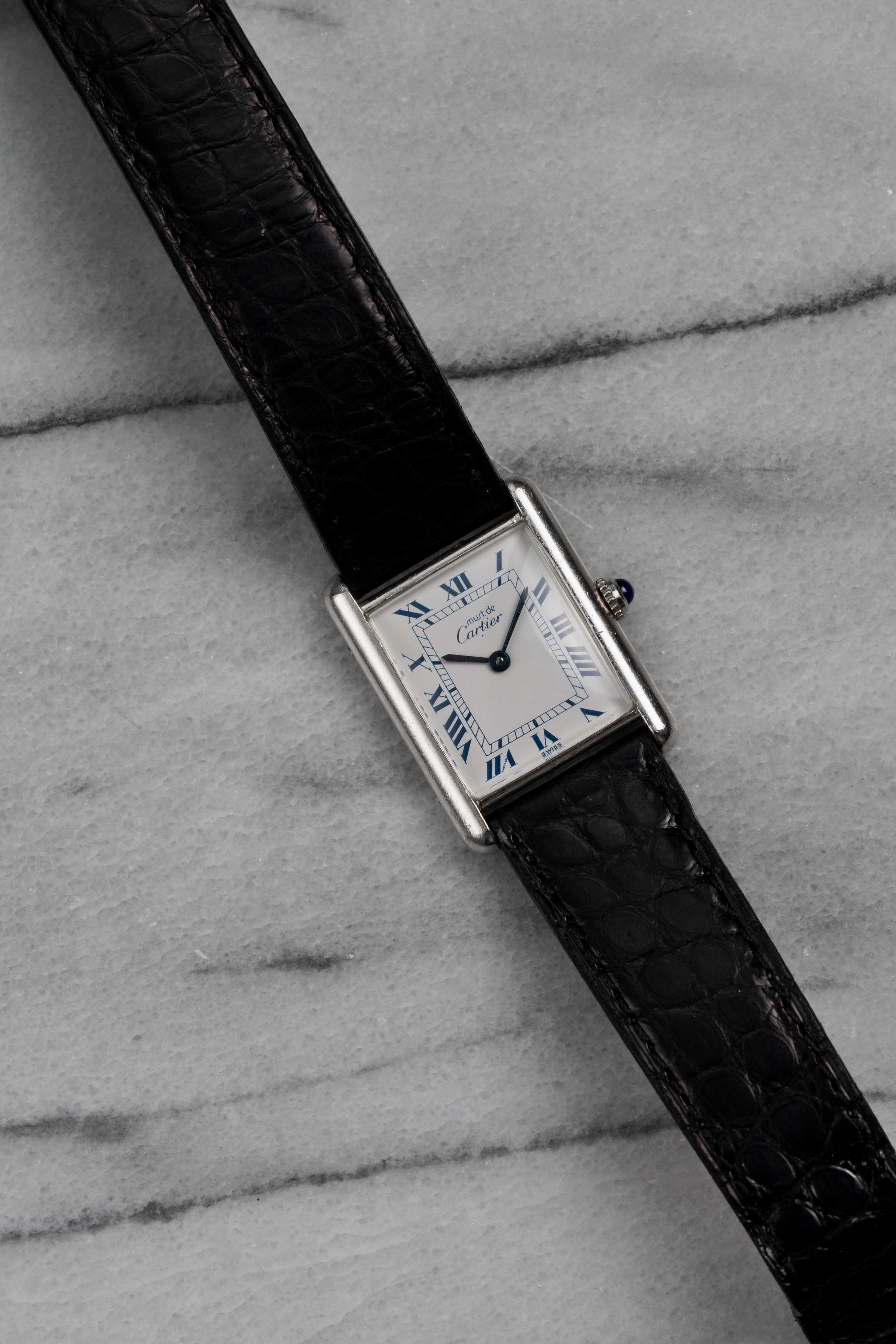 Must de Cartier - White Roman Dial.