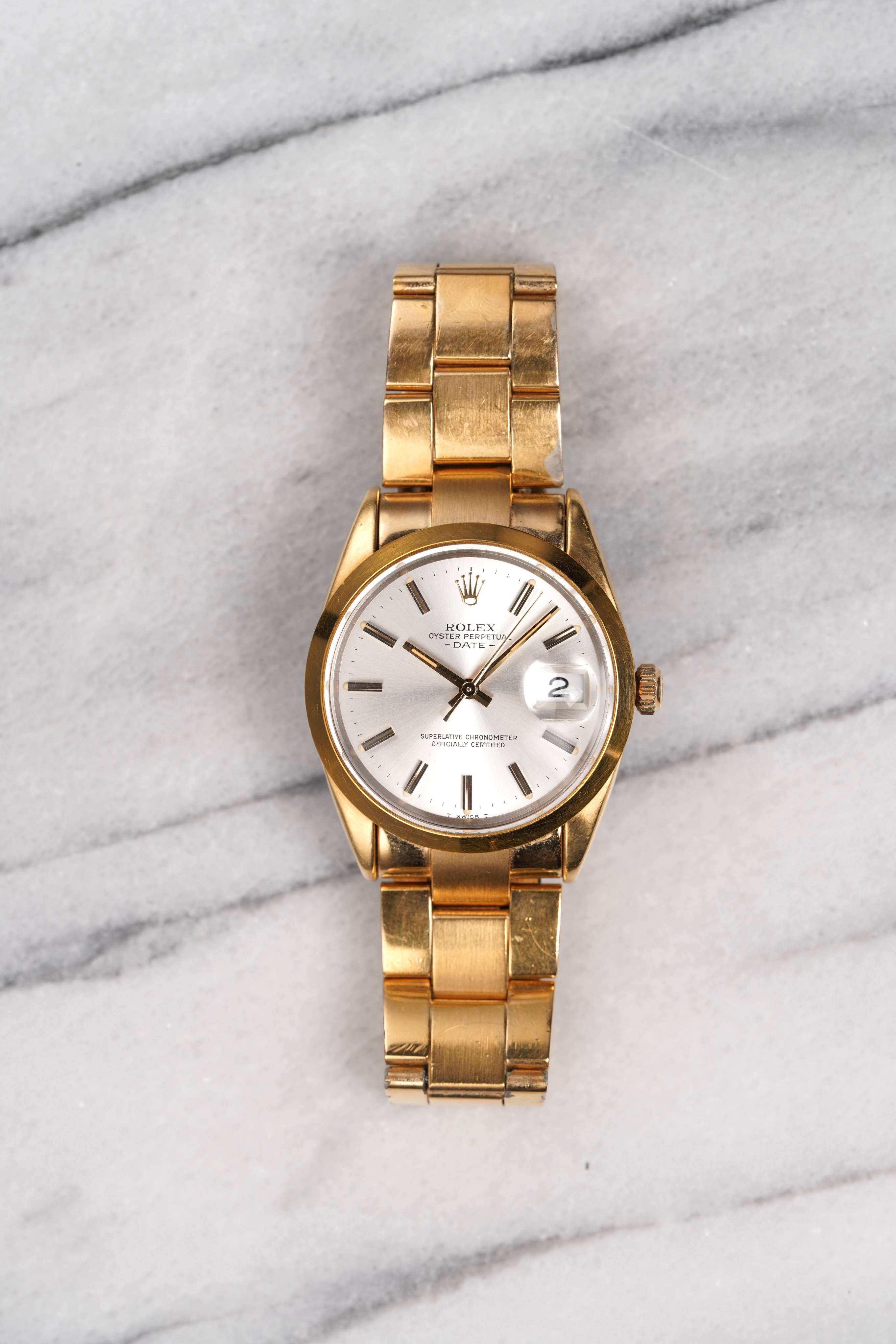 Rolex OP 15505 - Gold Shell.