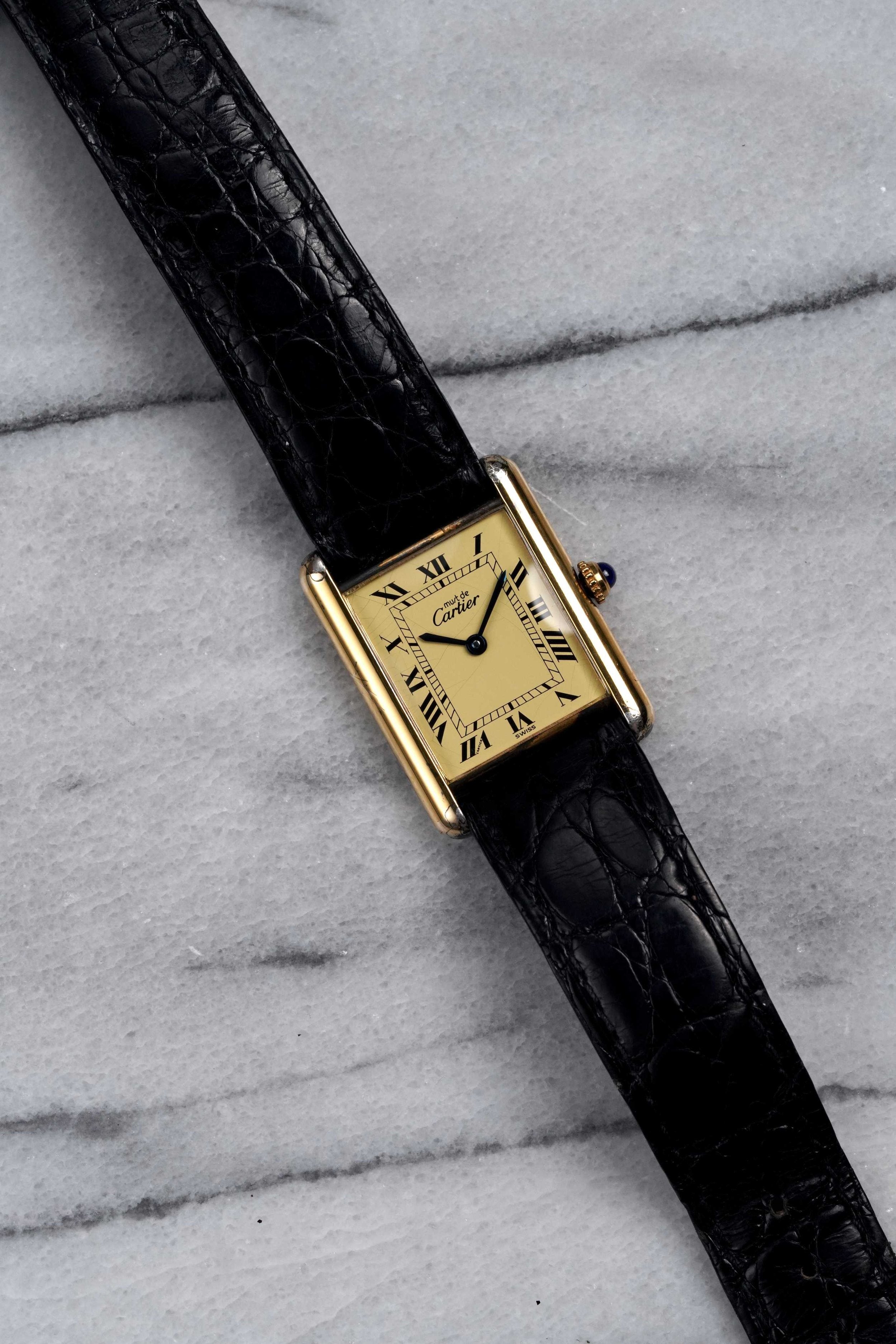 Must de Cartier - Lemon Dial.